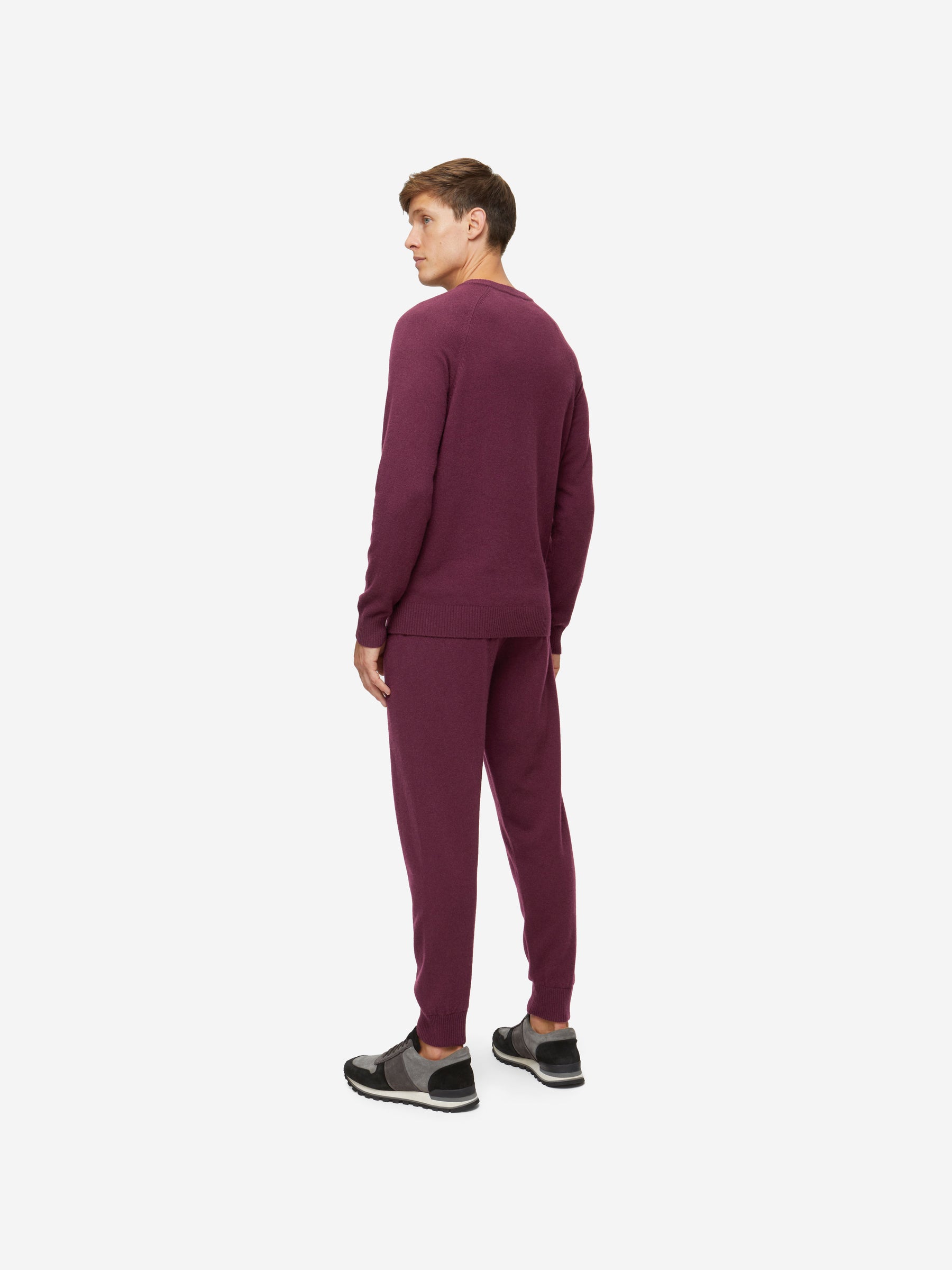 Men's Sweater Finley Cashmere Bordeaux