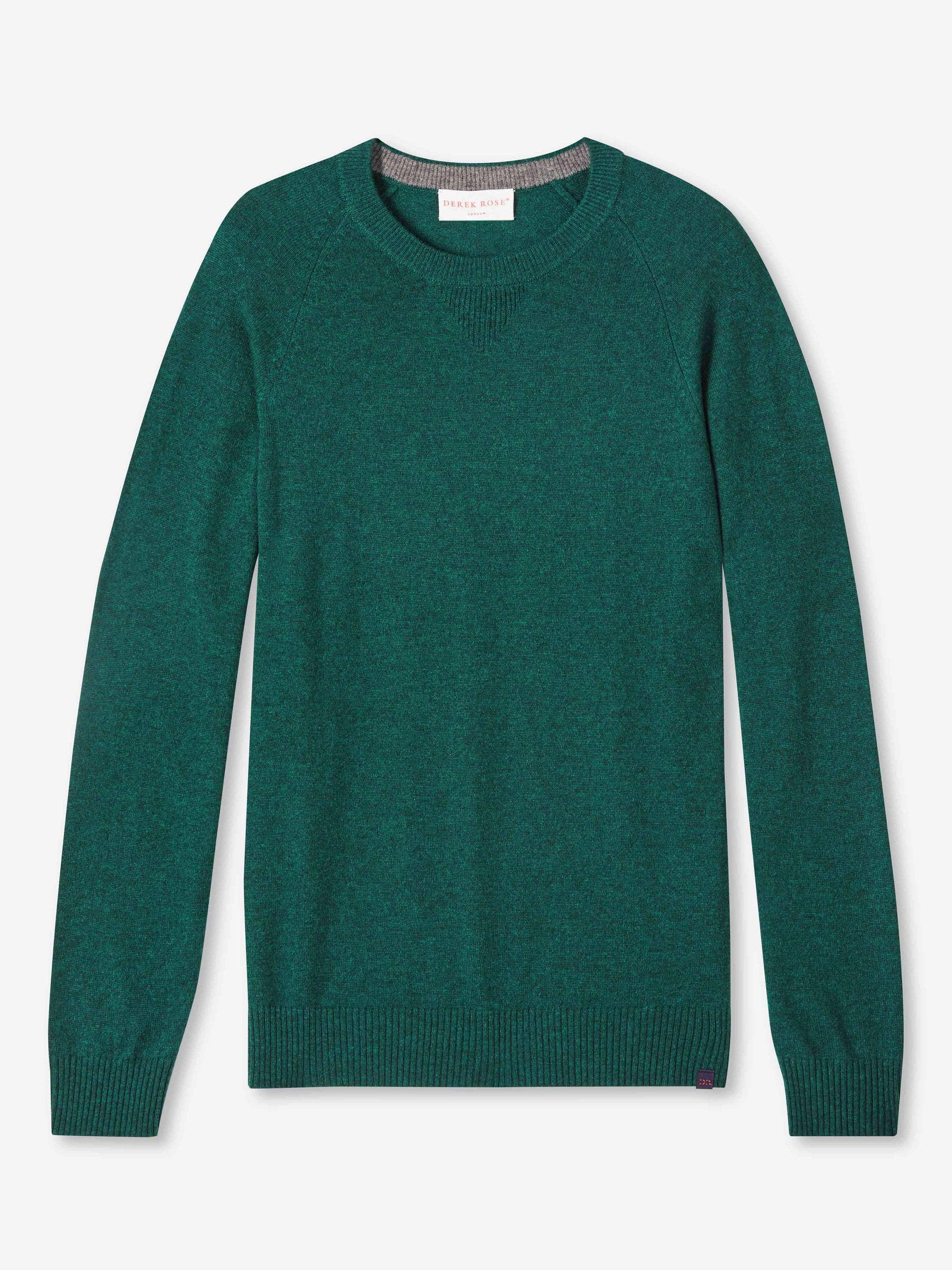 Men's Sweater Finley Cashmere Dark Green Heather