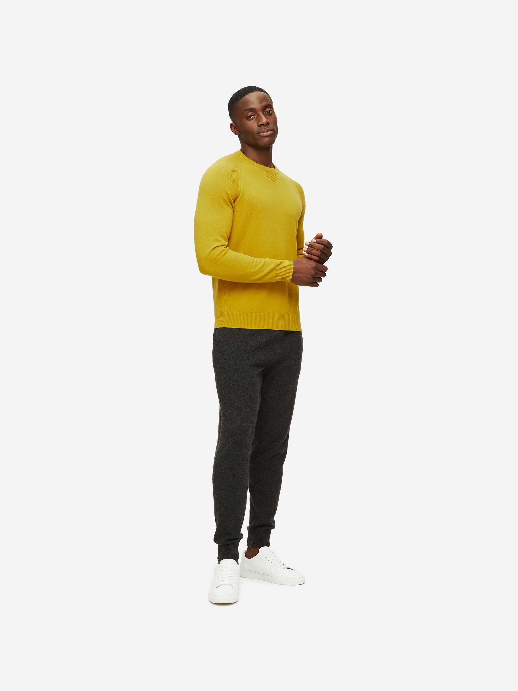 Men's Sweater Finley Cashmere Gold
