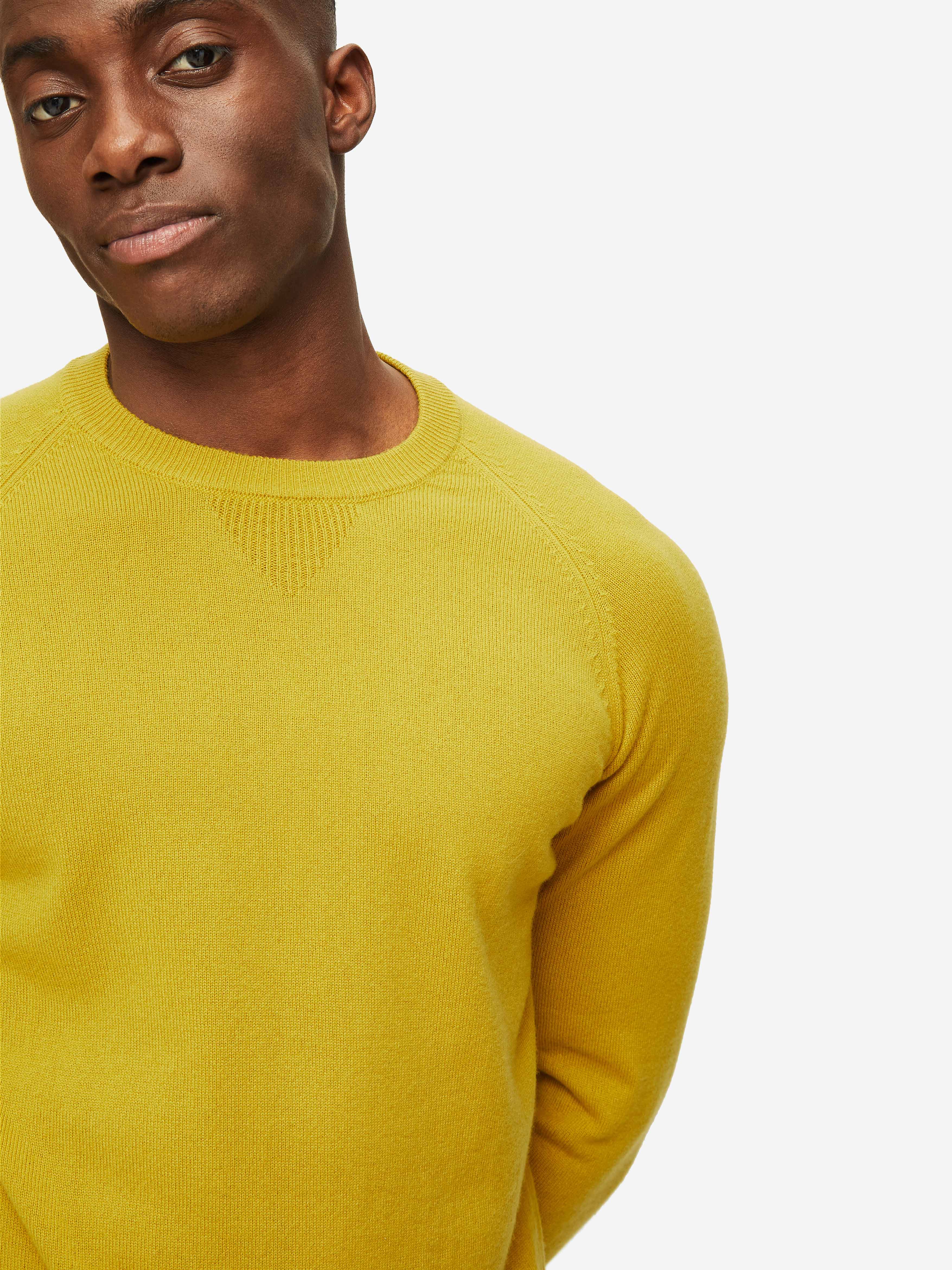 Finley Cashmere Gold Men's Sweater | Derek Rose