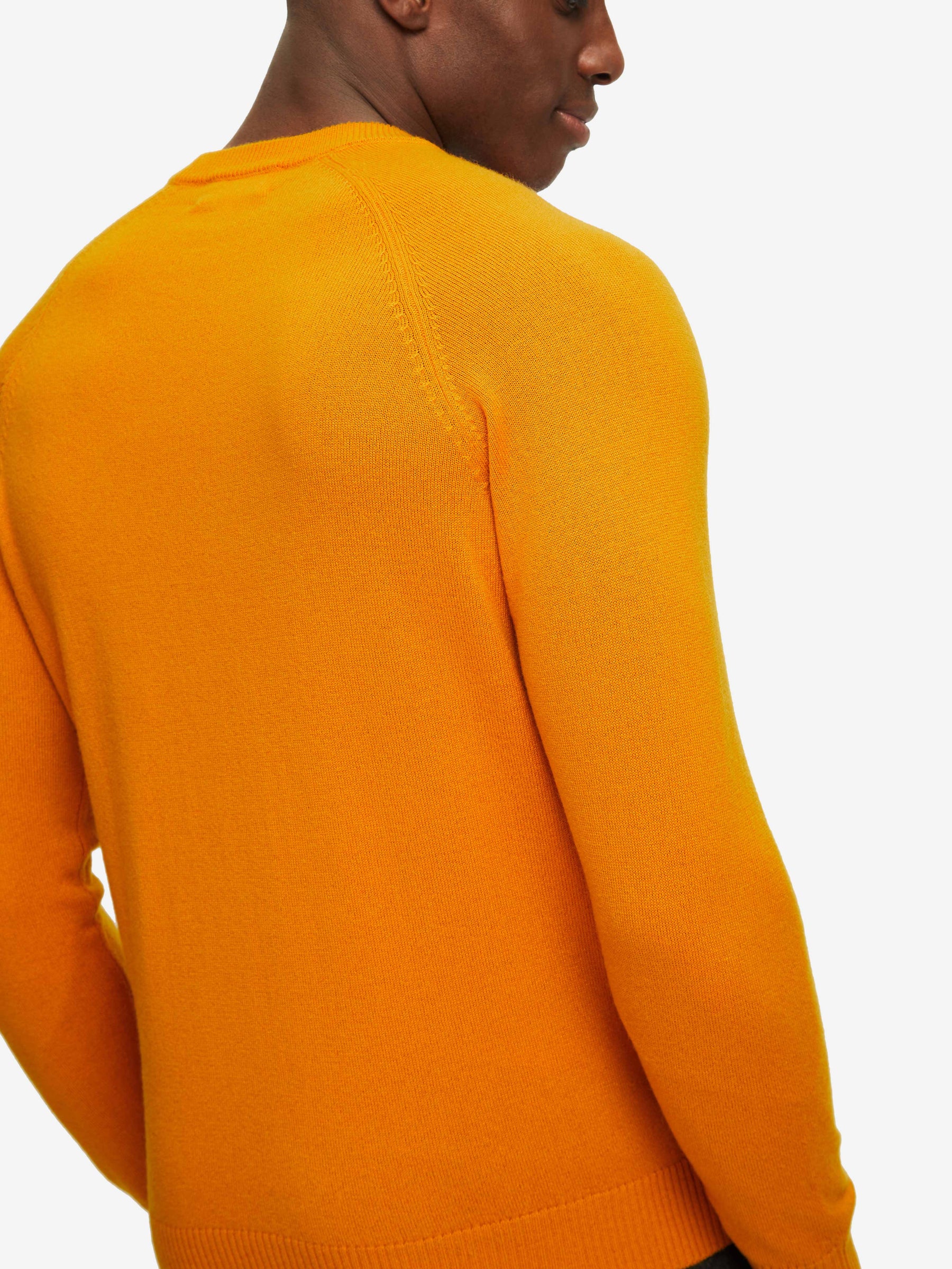 Men's Sweater Finley Cashmere Orange