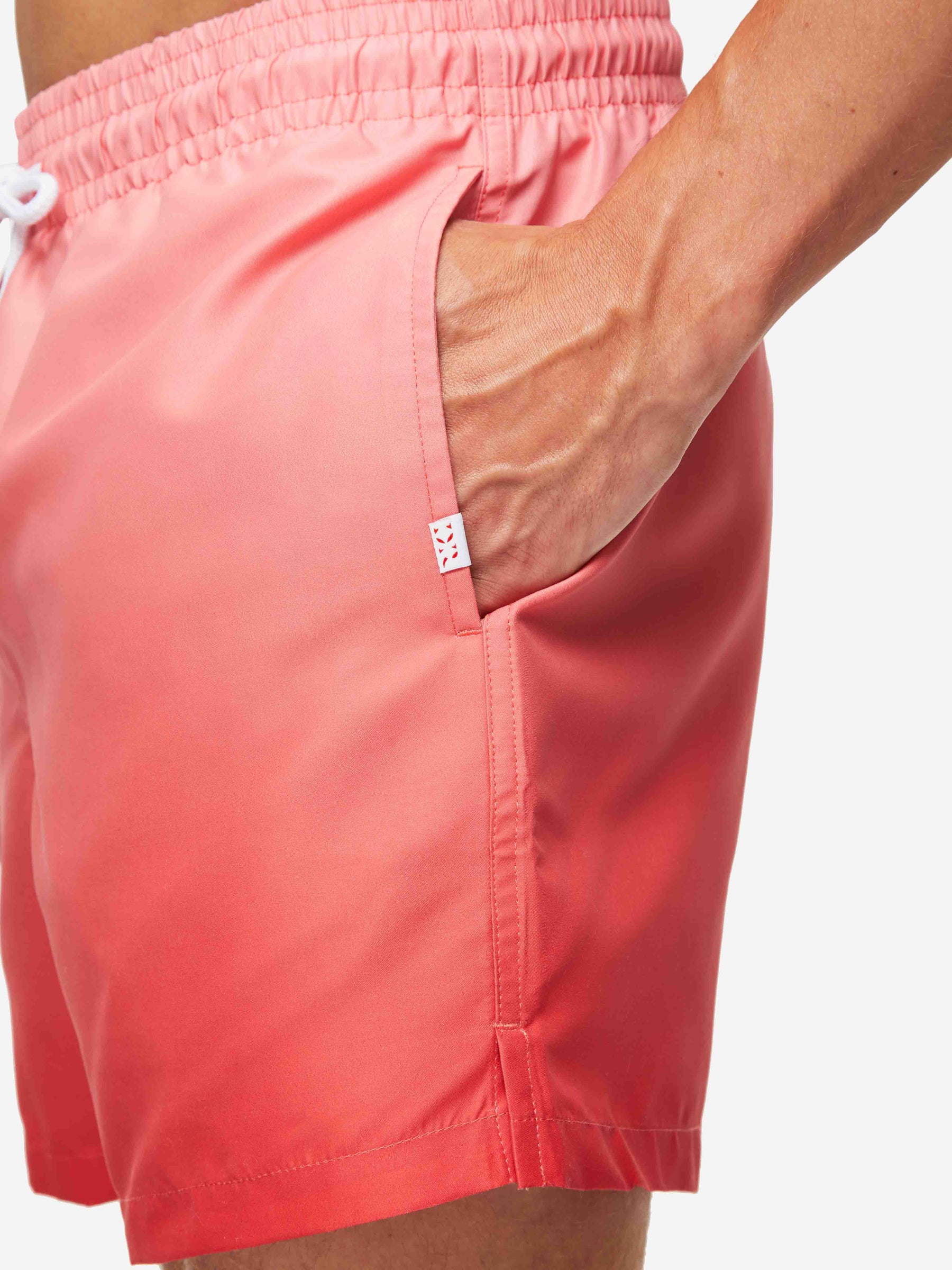 Men's Short Swim Shorts Maui 50 Peach