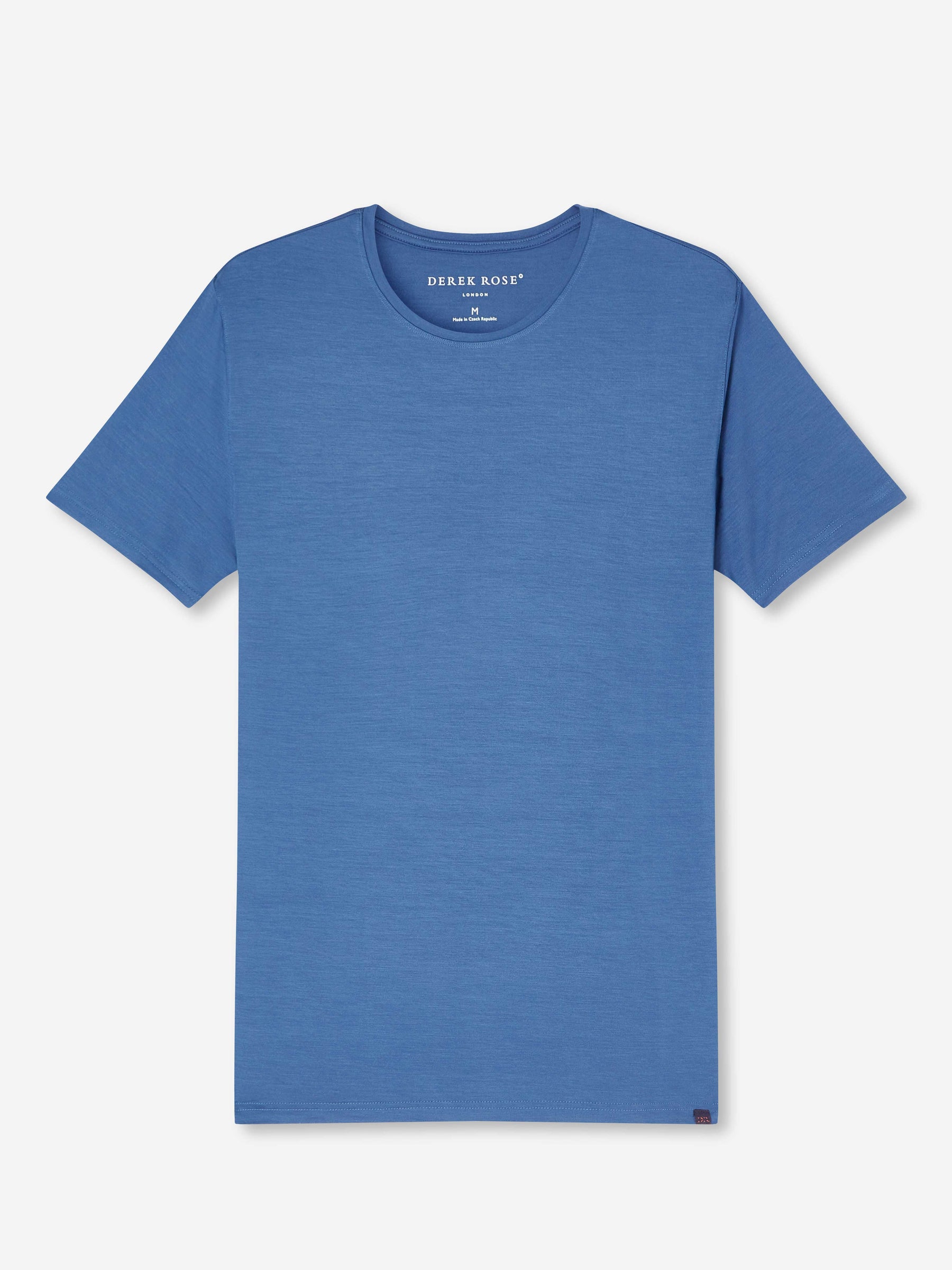 Men's T-Shirt Basel Micro Modal Stretch Storm Blue