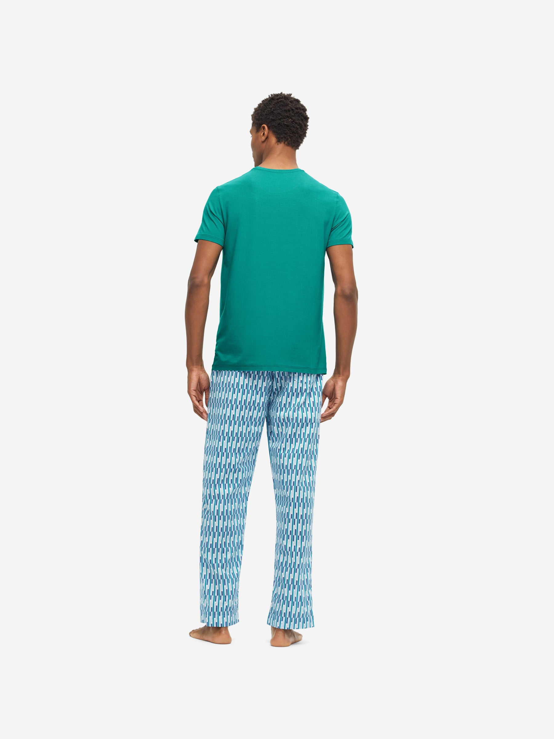 Men's T-Shirt Basel Micro Modal Stretch Jungle Green