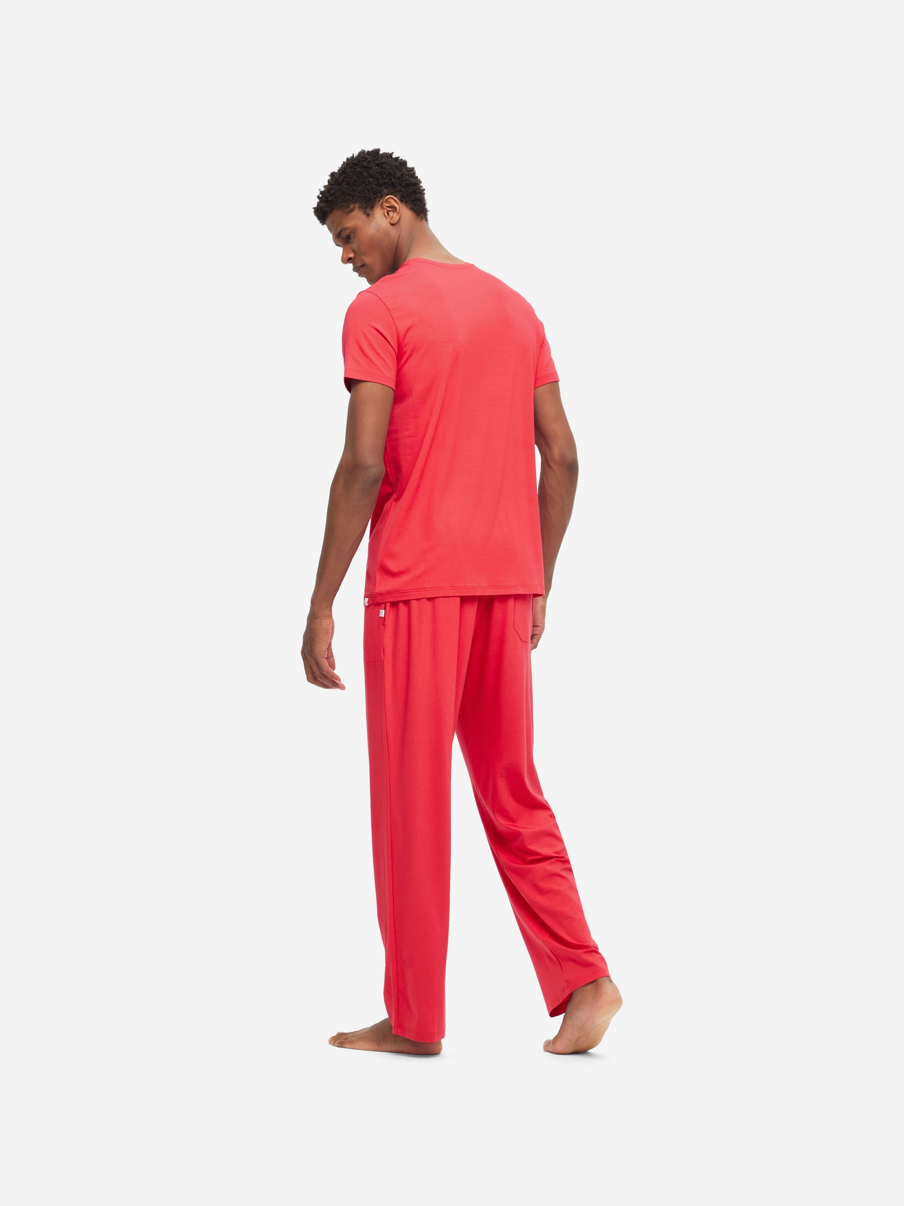 Men's T-Shirt Basel Micro Modal Stretch London Red