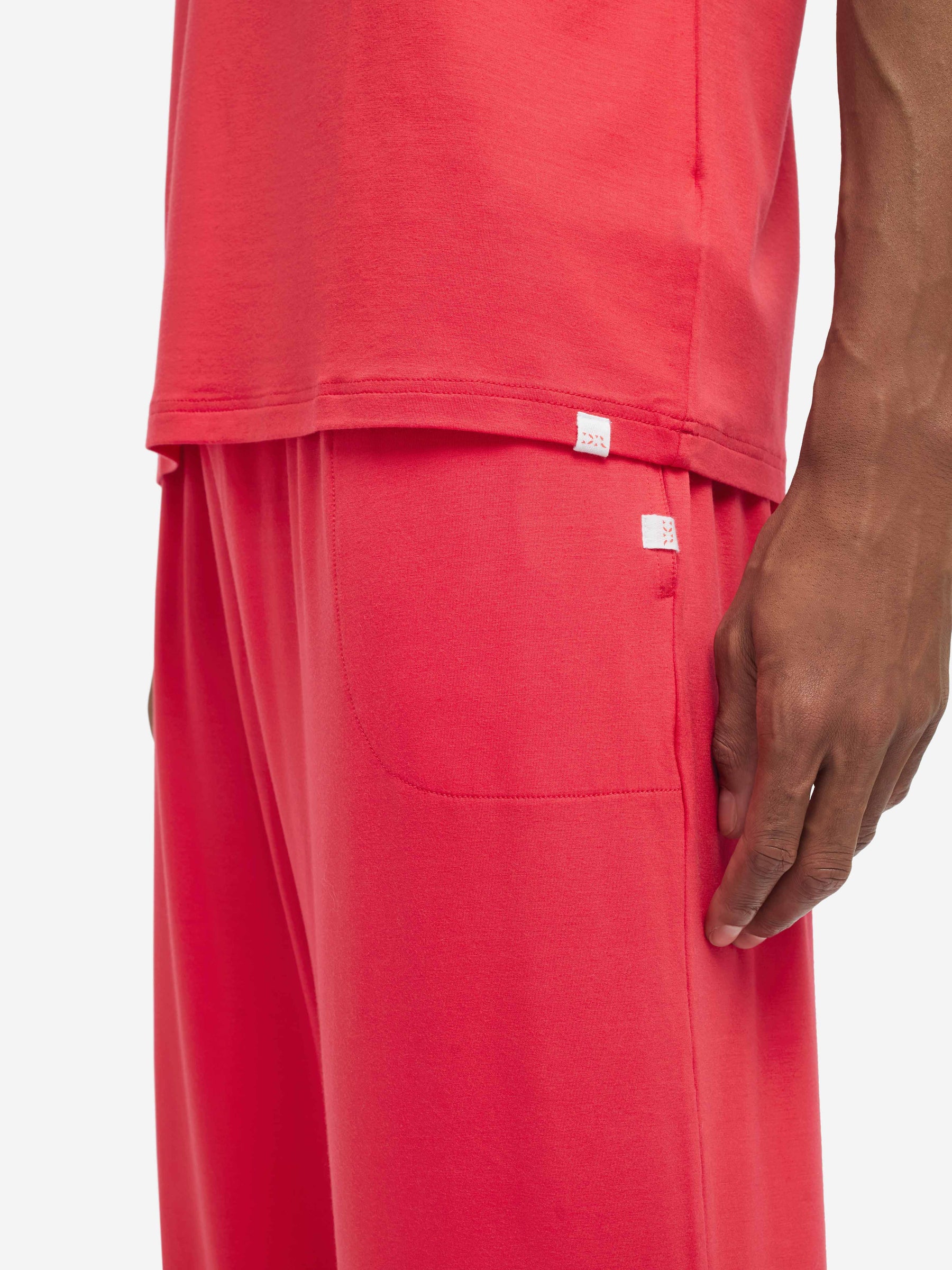 Men's T-Shirt Basel Micro Modal Stretch London Red