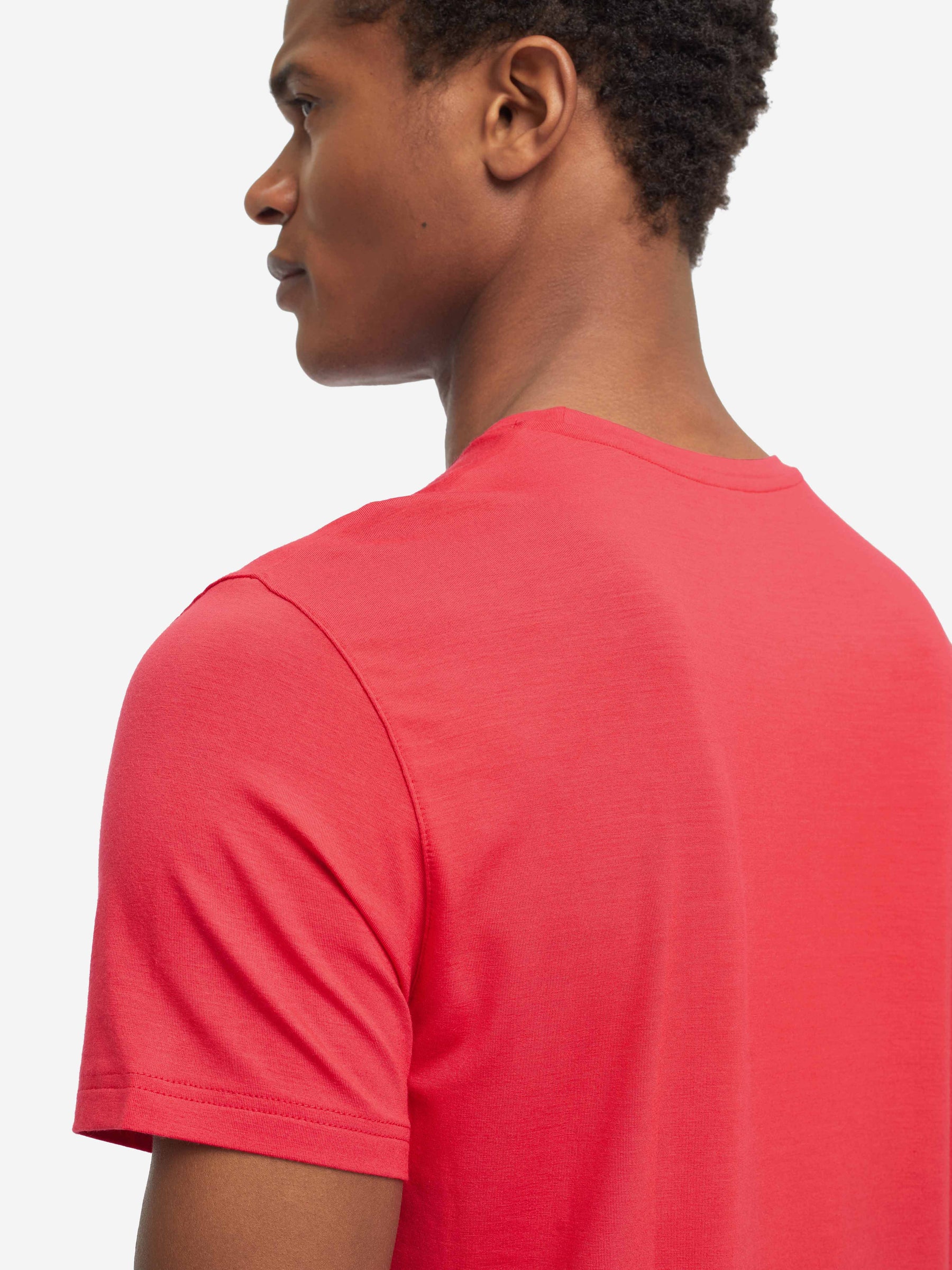 Men's T-Shirt Basel Micro Modal Stretch London Red