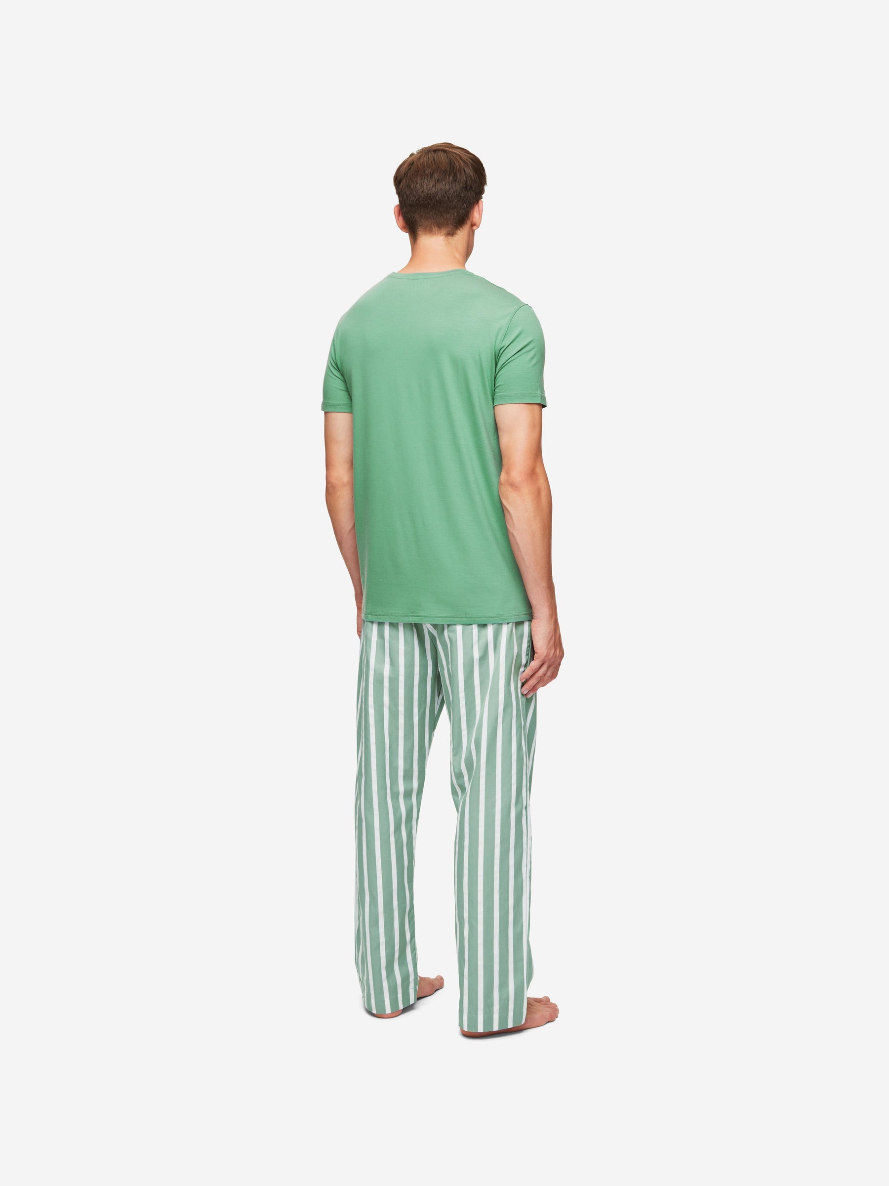 Men's T-Shirt Basel Micro Modal Stretch Sage Green