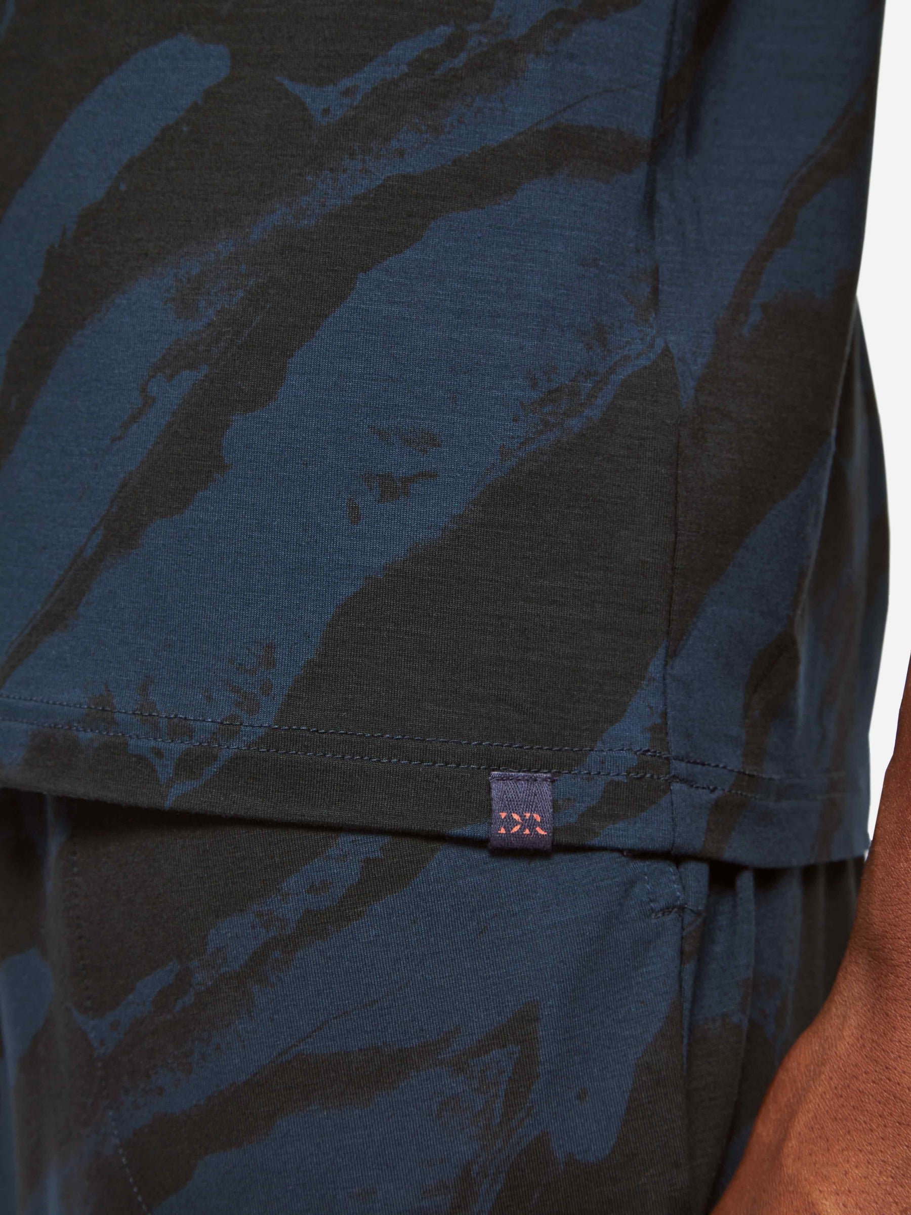 Men's T-Shirt London 8 Micro Modal Navy
