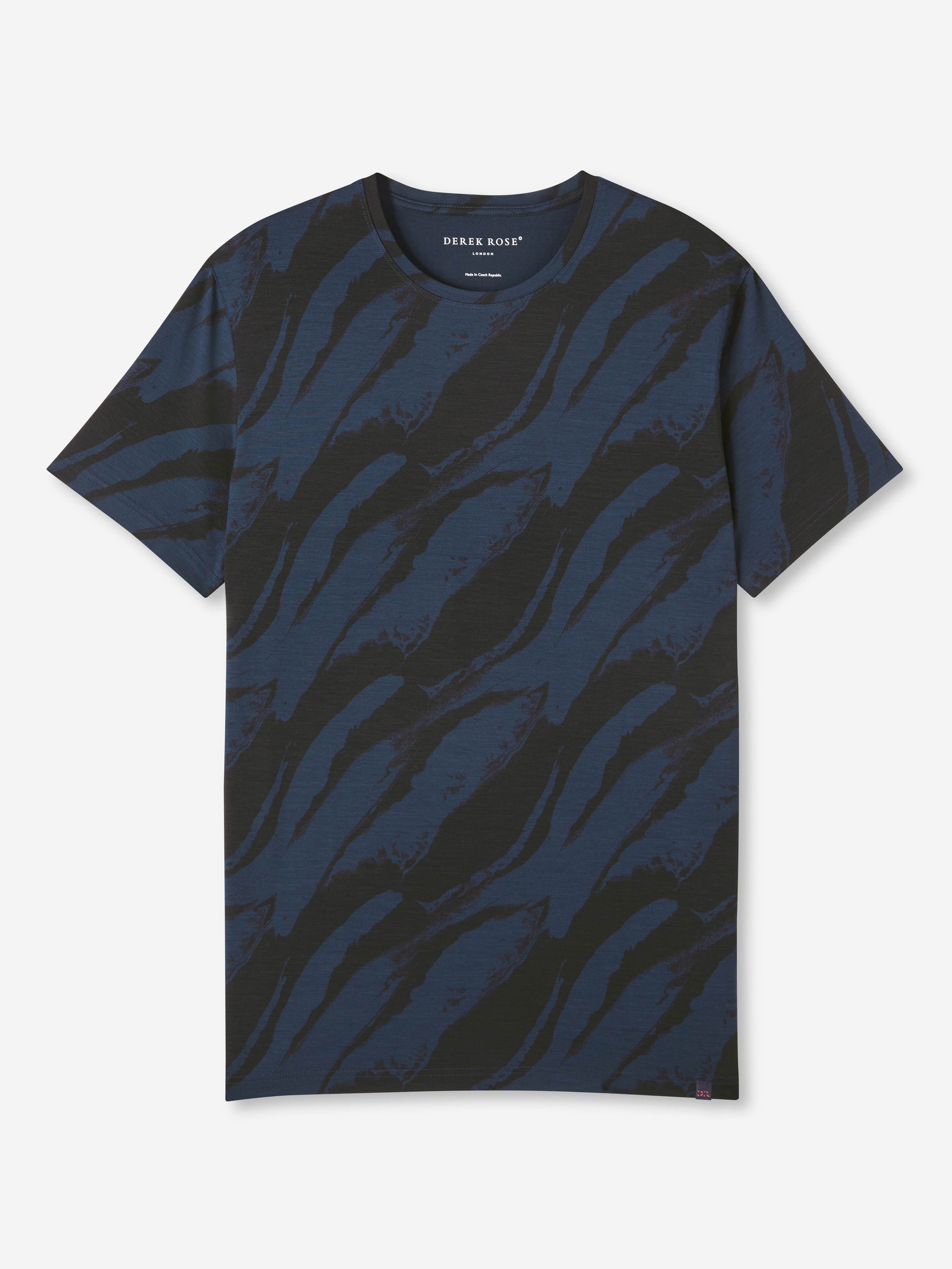 Men's T-Shirt London 8 Micro Modal Navy