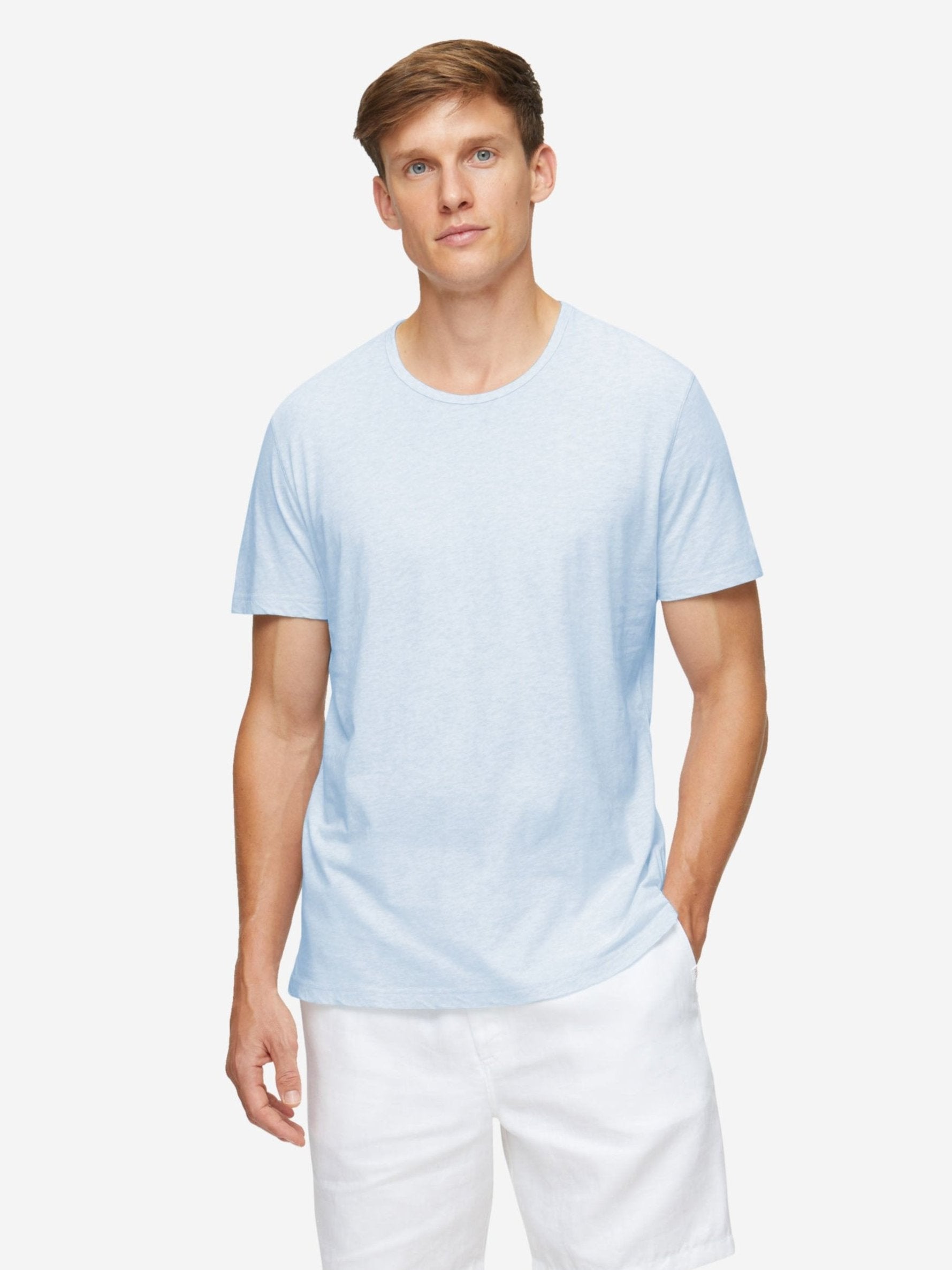 Men's T-Shirt Reece Cotton Blue