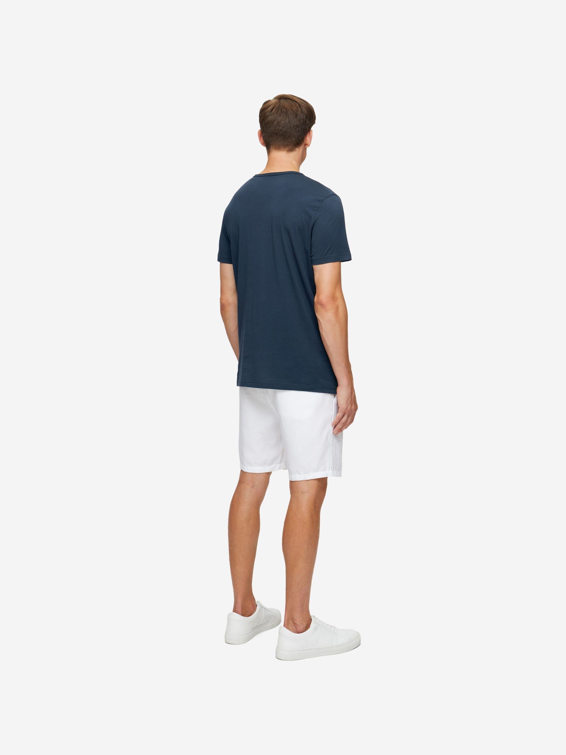 Men's T-Shirt Riley Pima Cotton Navy