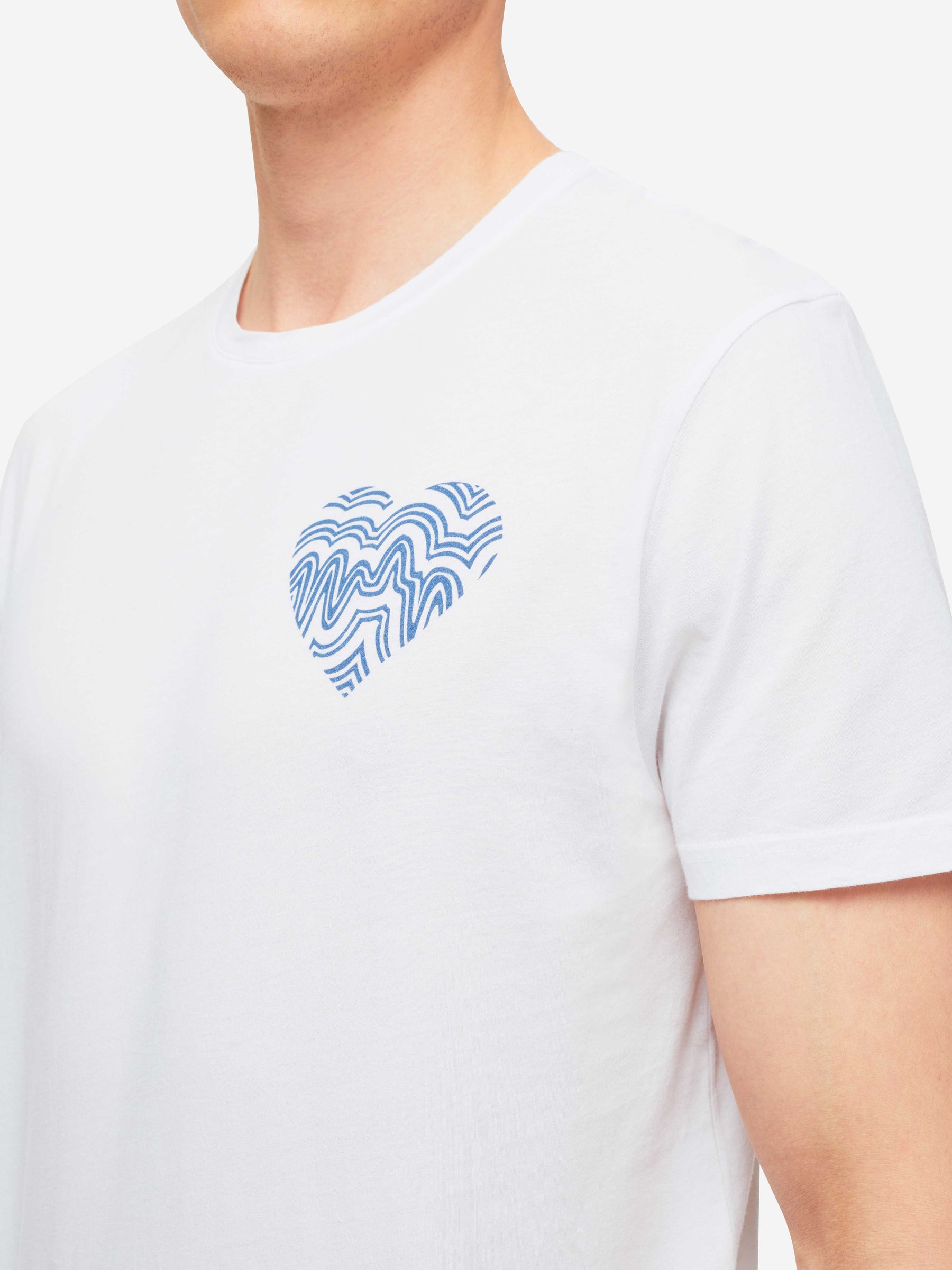 Men's T-Shirt Ripley 12 Pima Cotton Blue