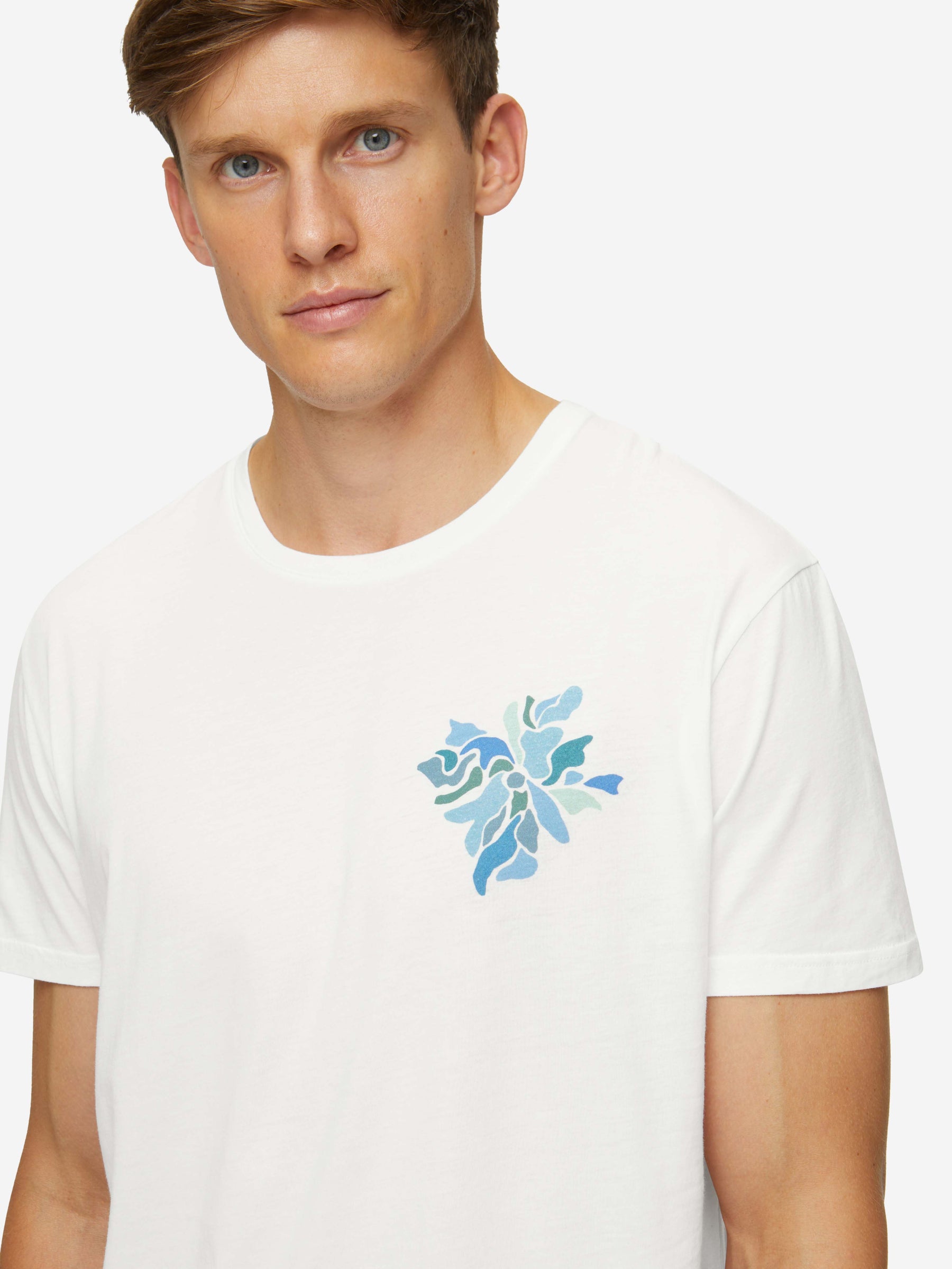 Men's T-Shirt Ripley 13 Pima Cotton Blue
