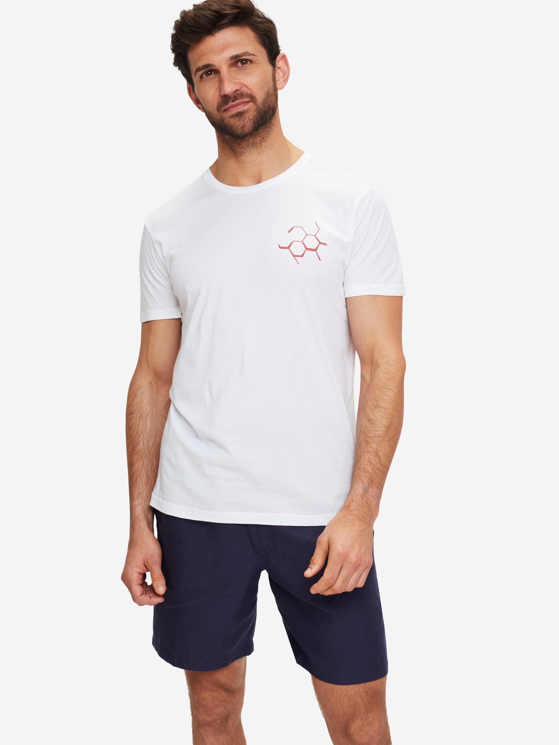 Men's T-Shirt Ripley 8 Pima Cotton Red
