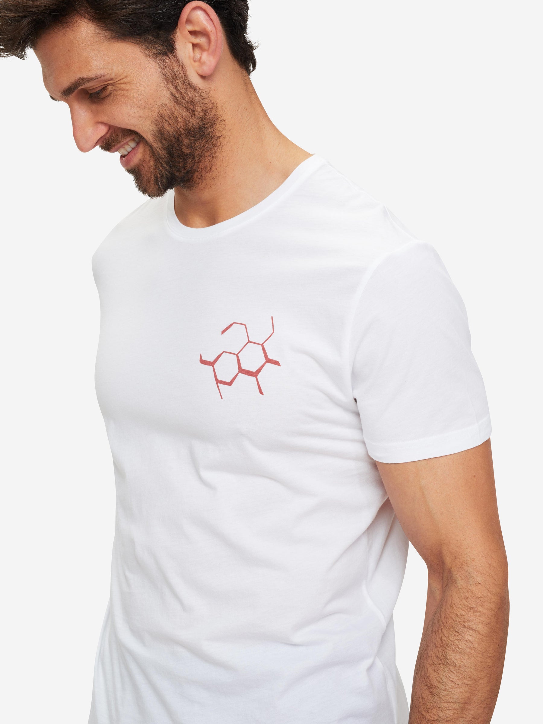 Men's T-Shirt Ripley 8 Pima Cotton Red