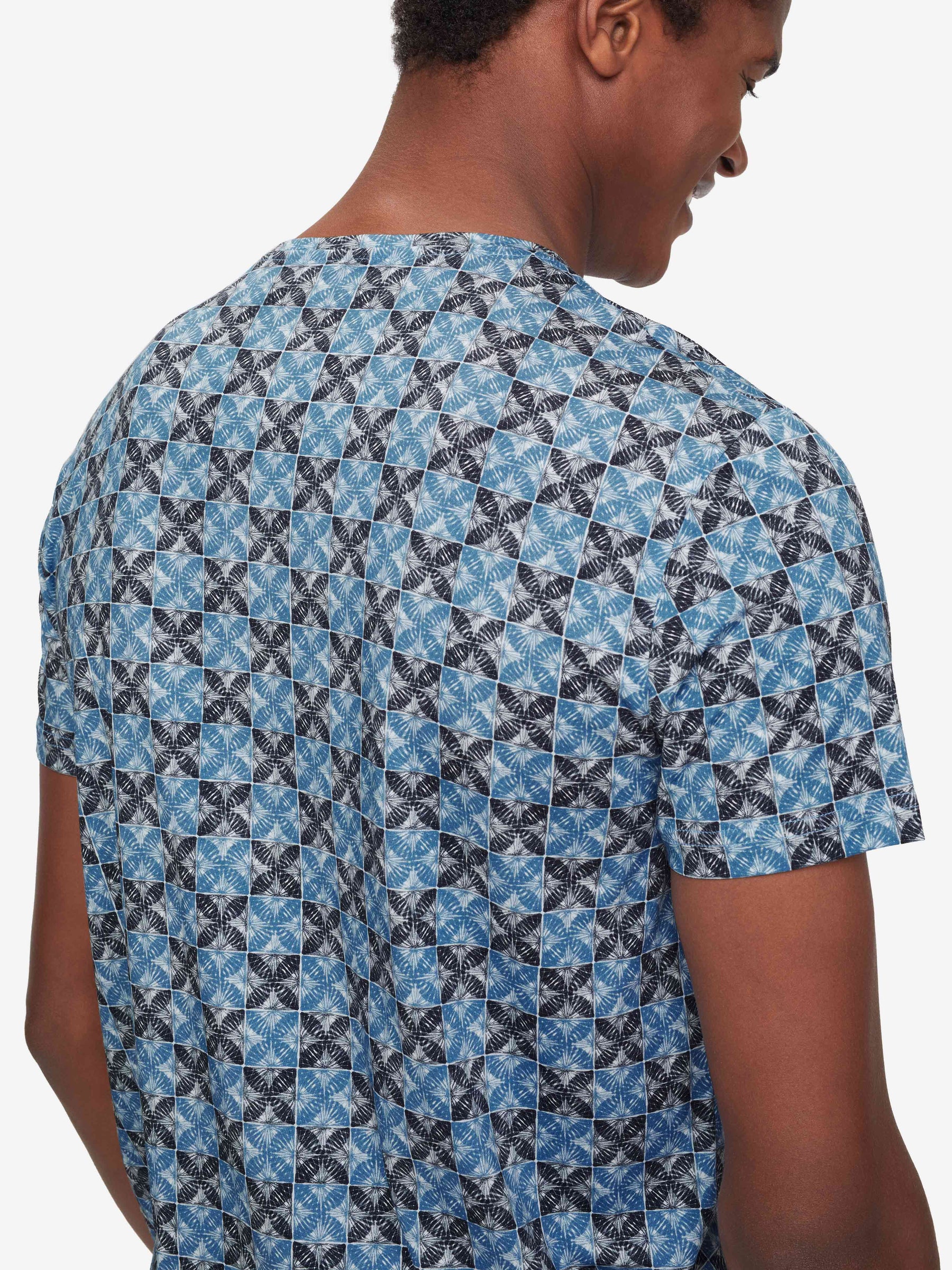 Men's T-Shirt Robin 10 Pima Cotton Blue