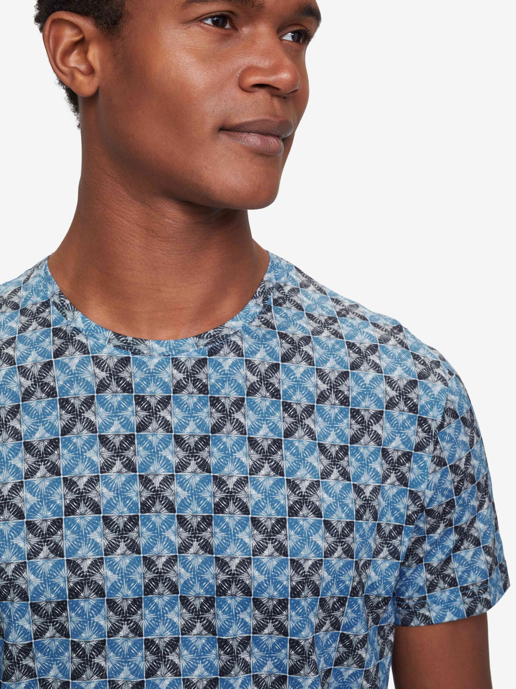 Men's T-Shirt Robin 10 Pima Cotton Blue