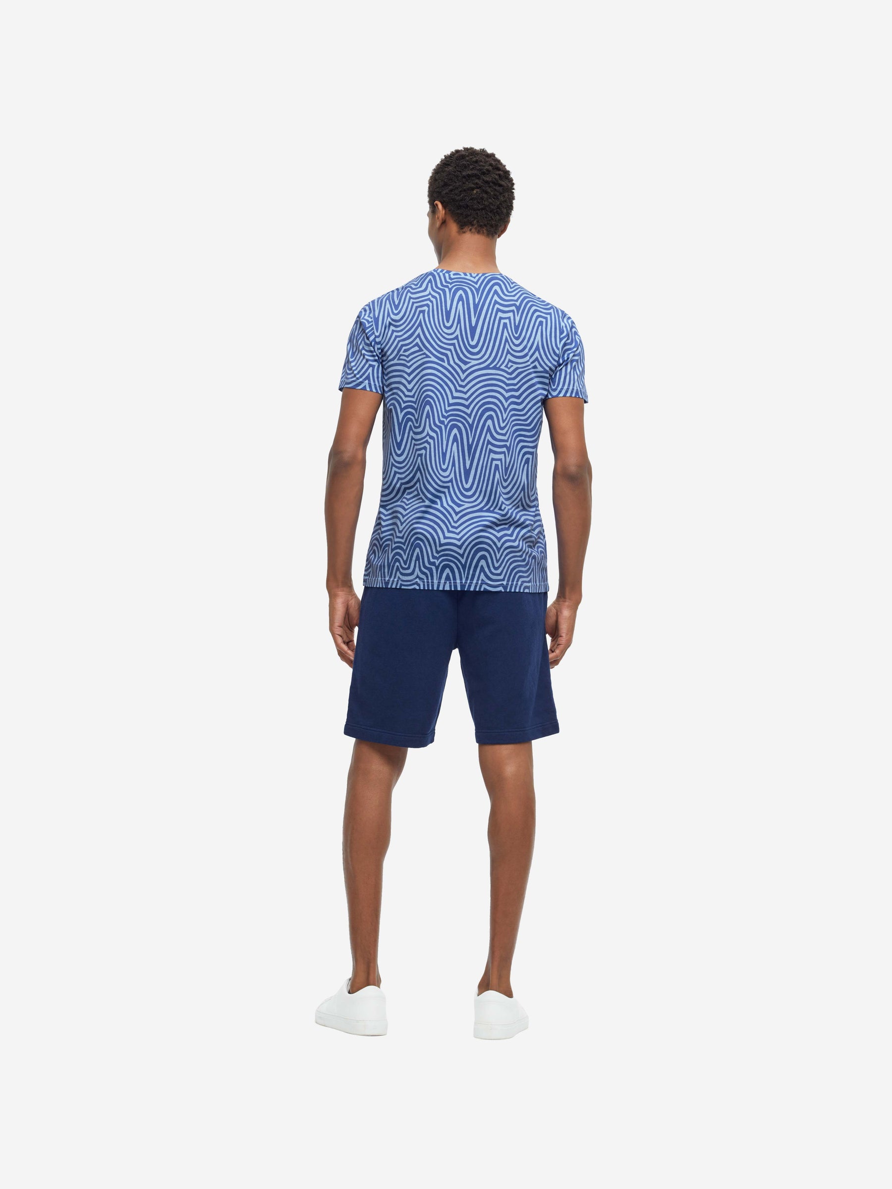 Men's T-Shirt Robin 11 Pima Cotton Blue