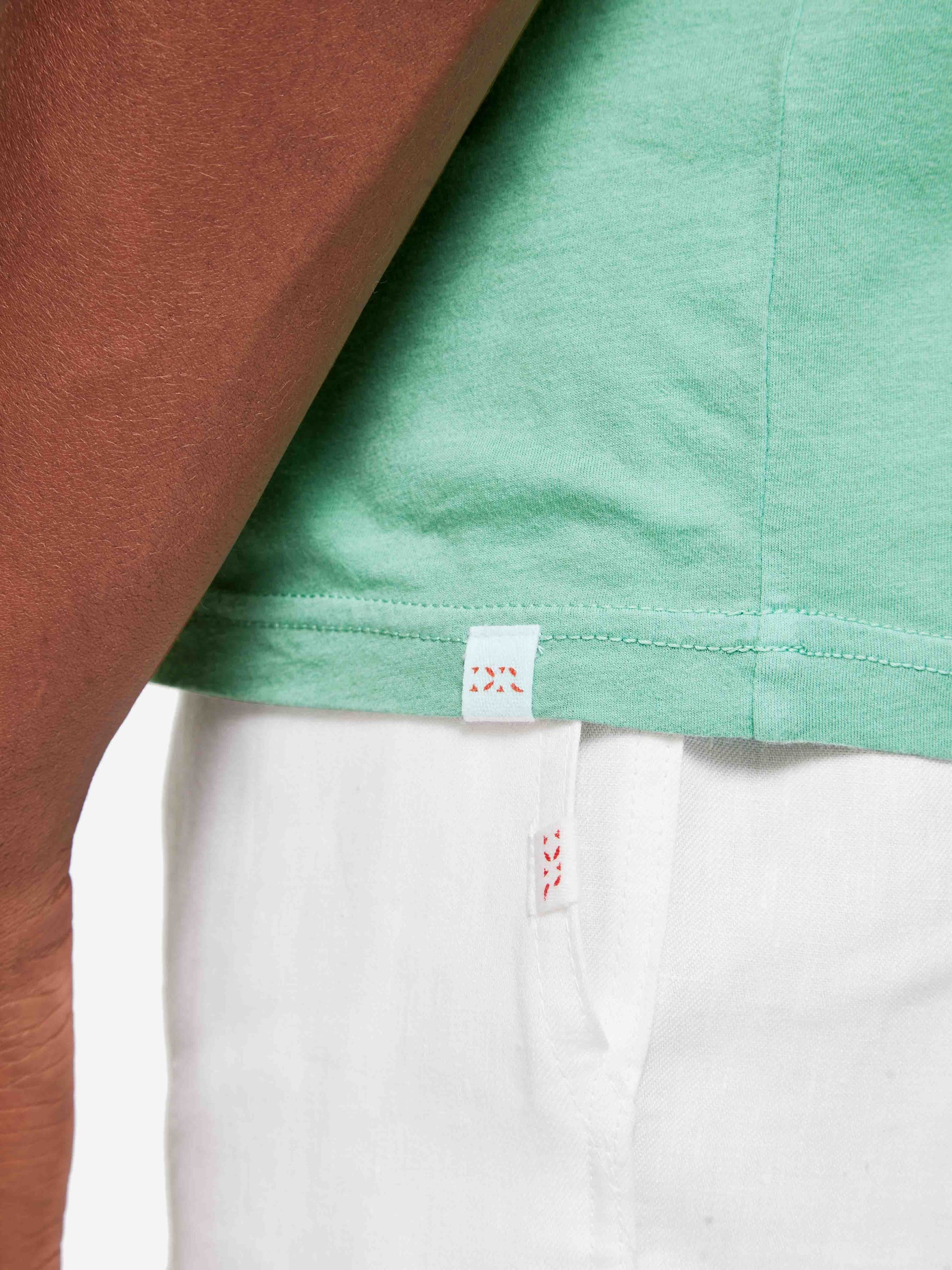 Men's T-Shirt Rufus 4 Pima Cotton Mint