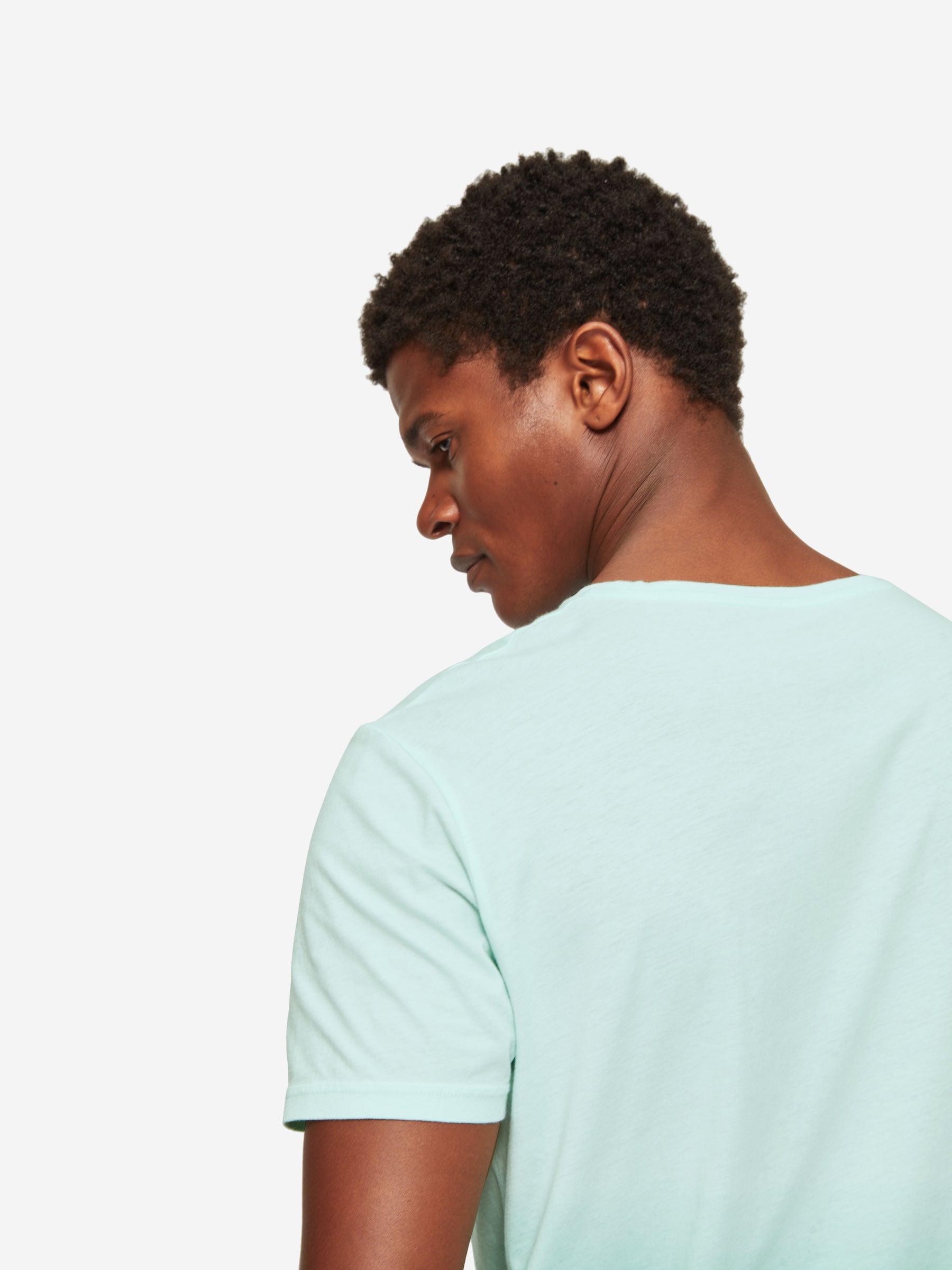 Men's T-Shirt Rufus 4 Pima Cotton Mint