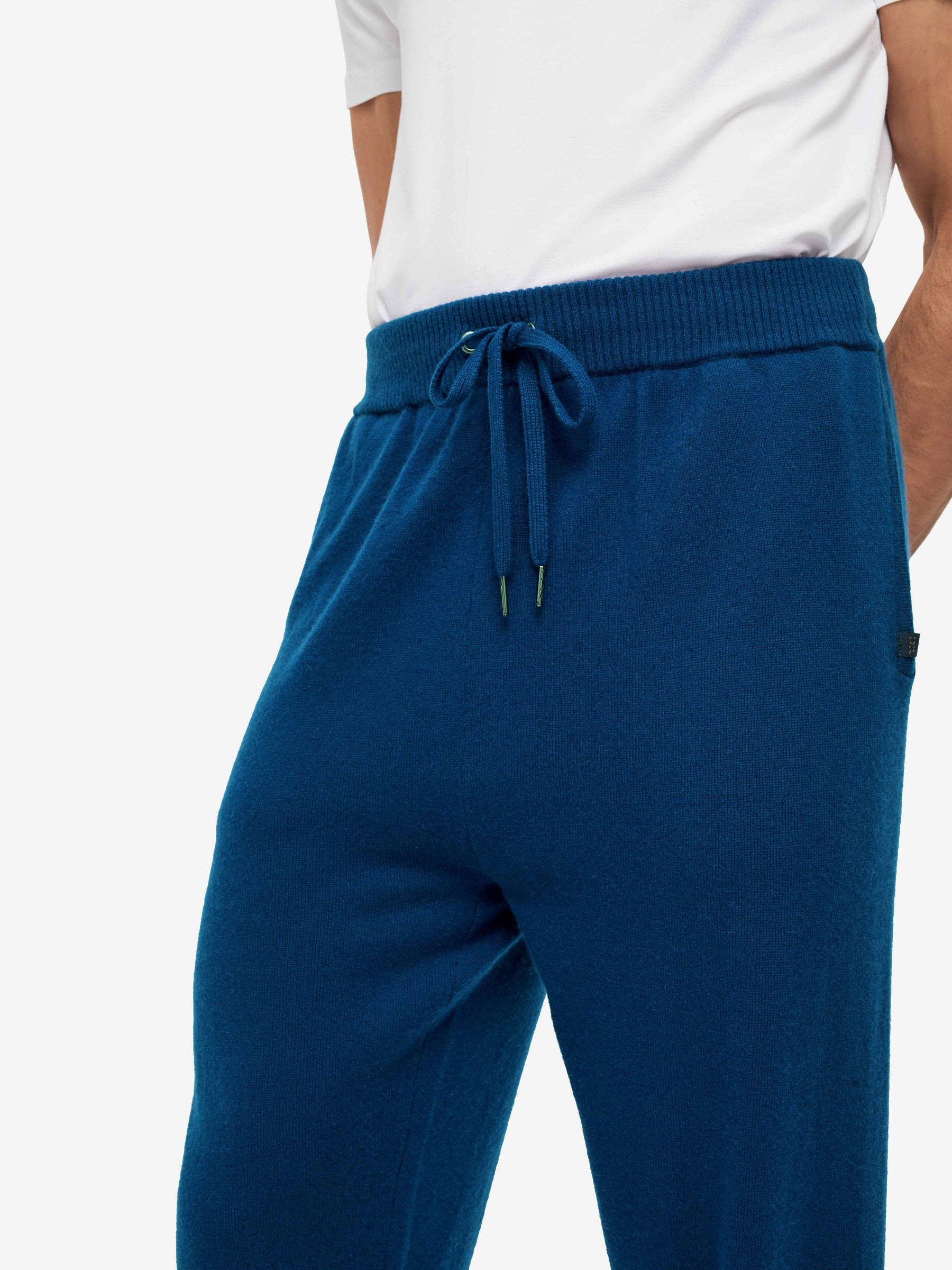 Men's Track Pants Finley Cashmere Ocean Blue