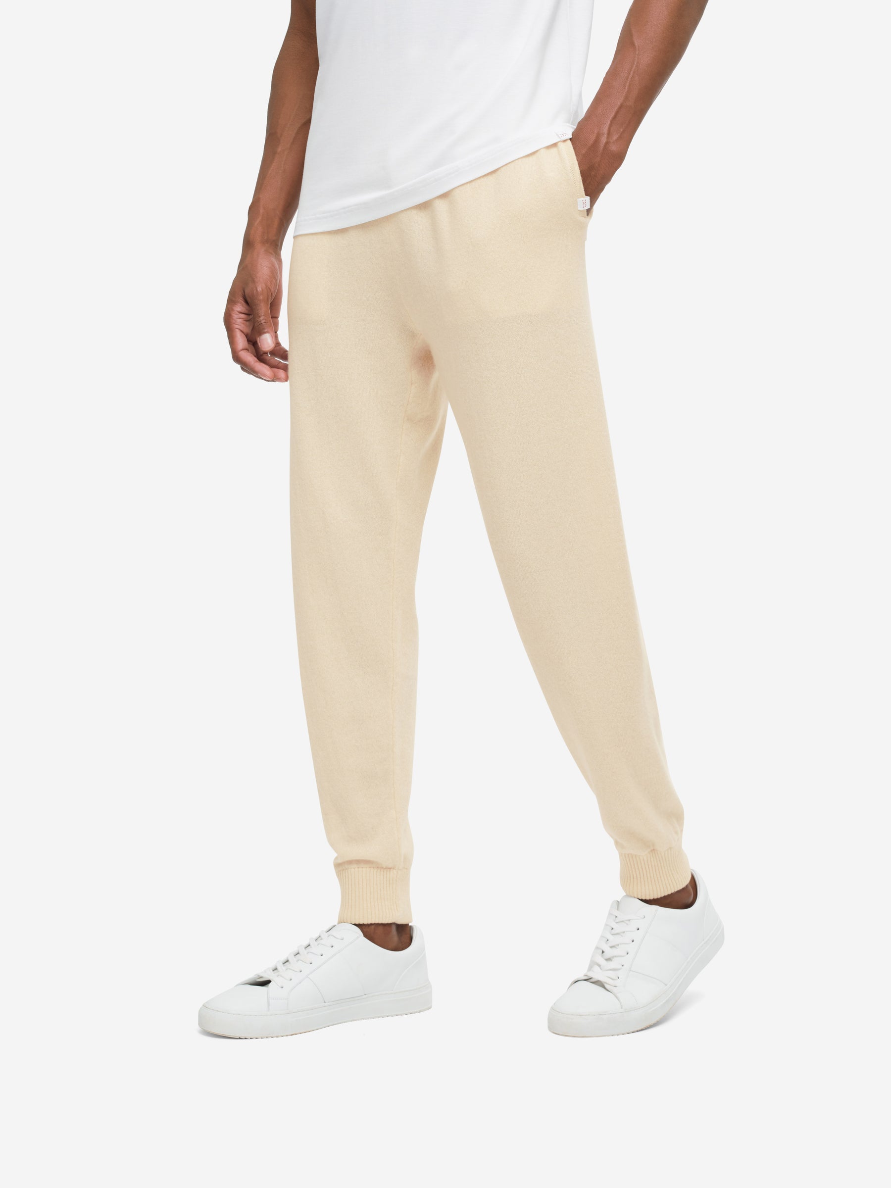 Men's Track Pants Finley Cashmere Cream