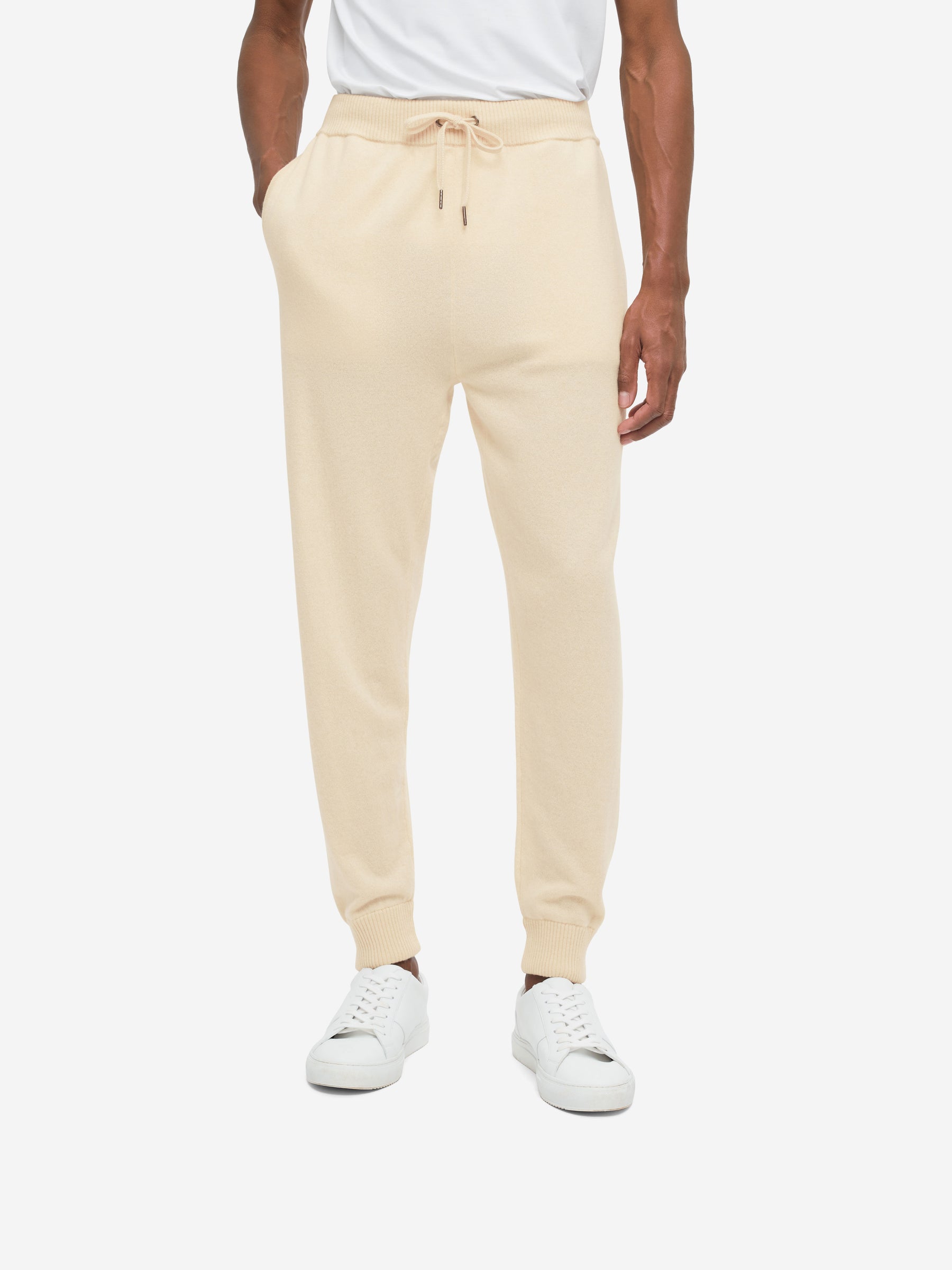 Men's Track Pants Finley Cashmere Cream