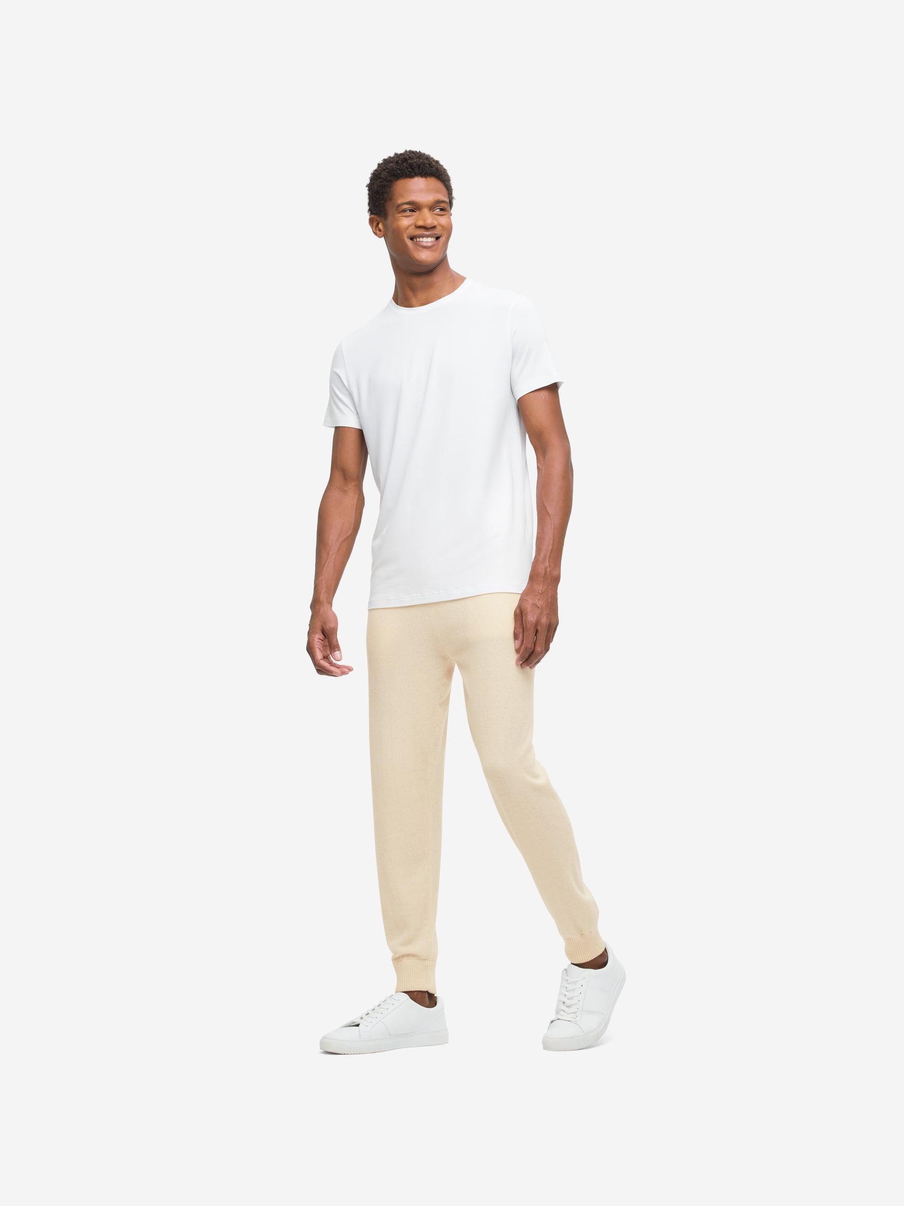 Men's Track Pants Finley Cashmere Cream