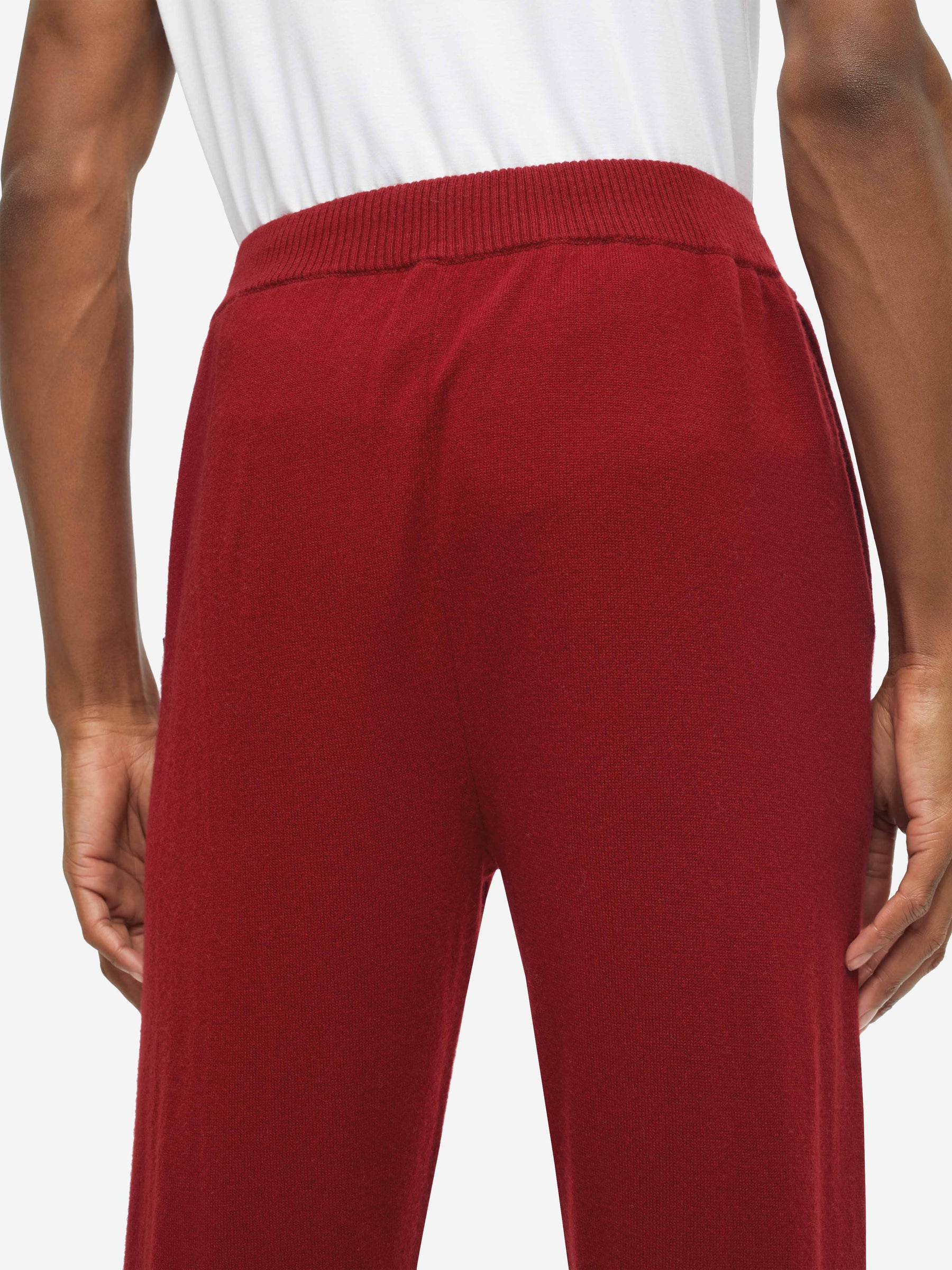 Men's Track Pants Finley Cashmere Deep Red