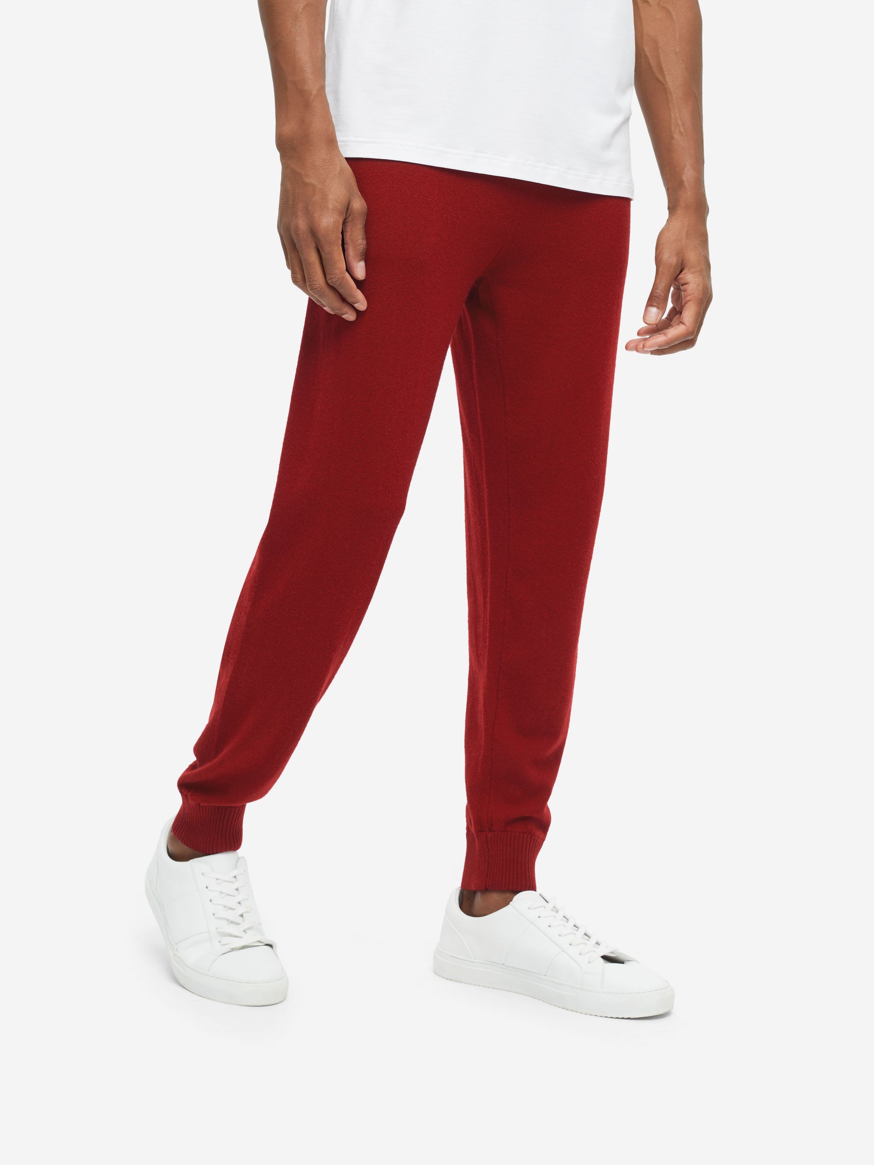 Men's Track Pants Finley Cashmere Deep Red