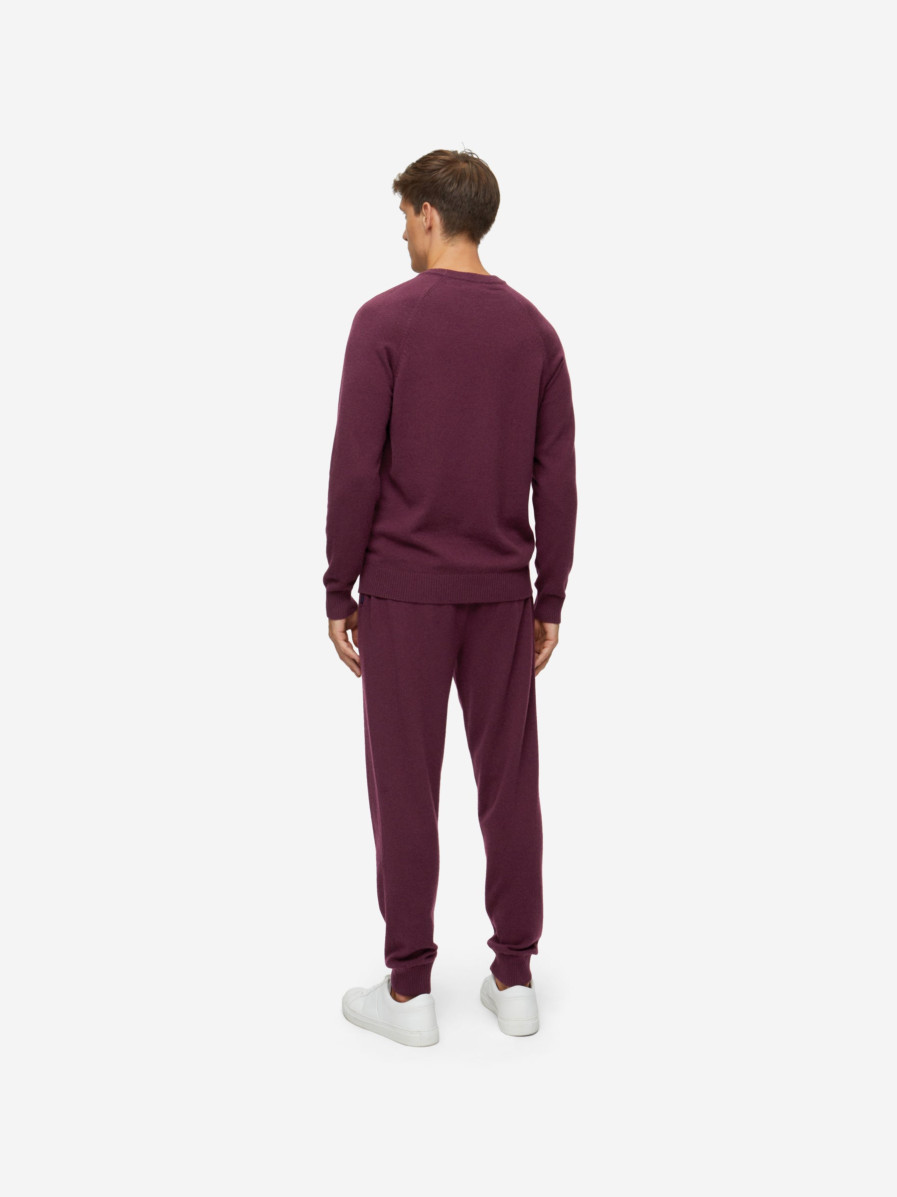 Men's Track Pants Finley Cashmere Bordeaux