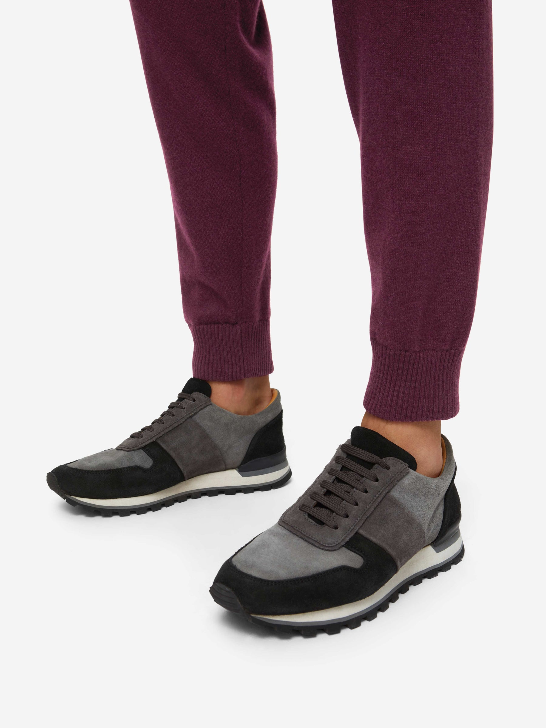Men's Track Pants Finley Cashmere Bordeaux