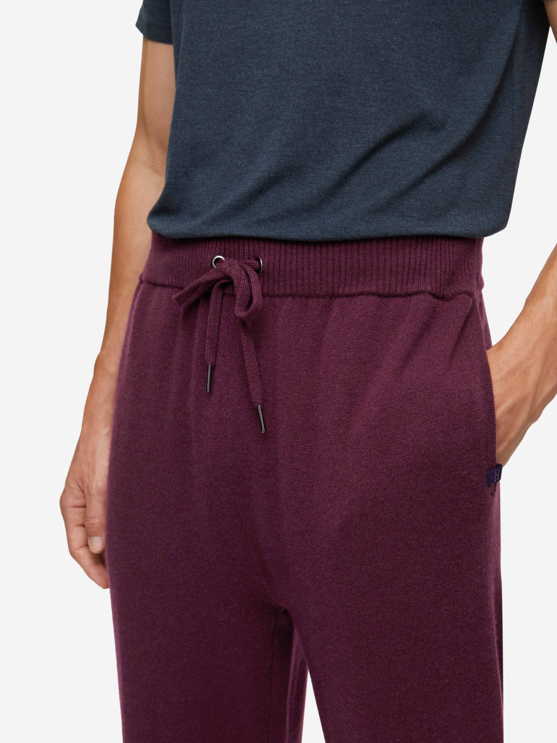 Men's Track Pants Finley Cashmere Bordeaux