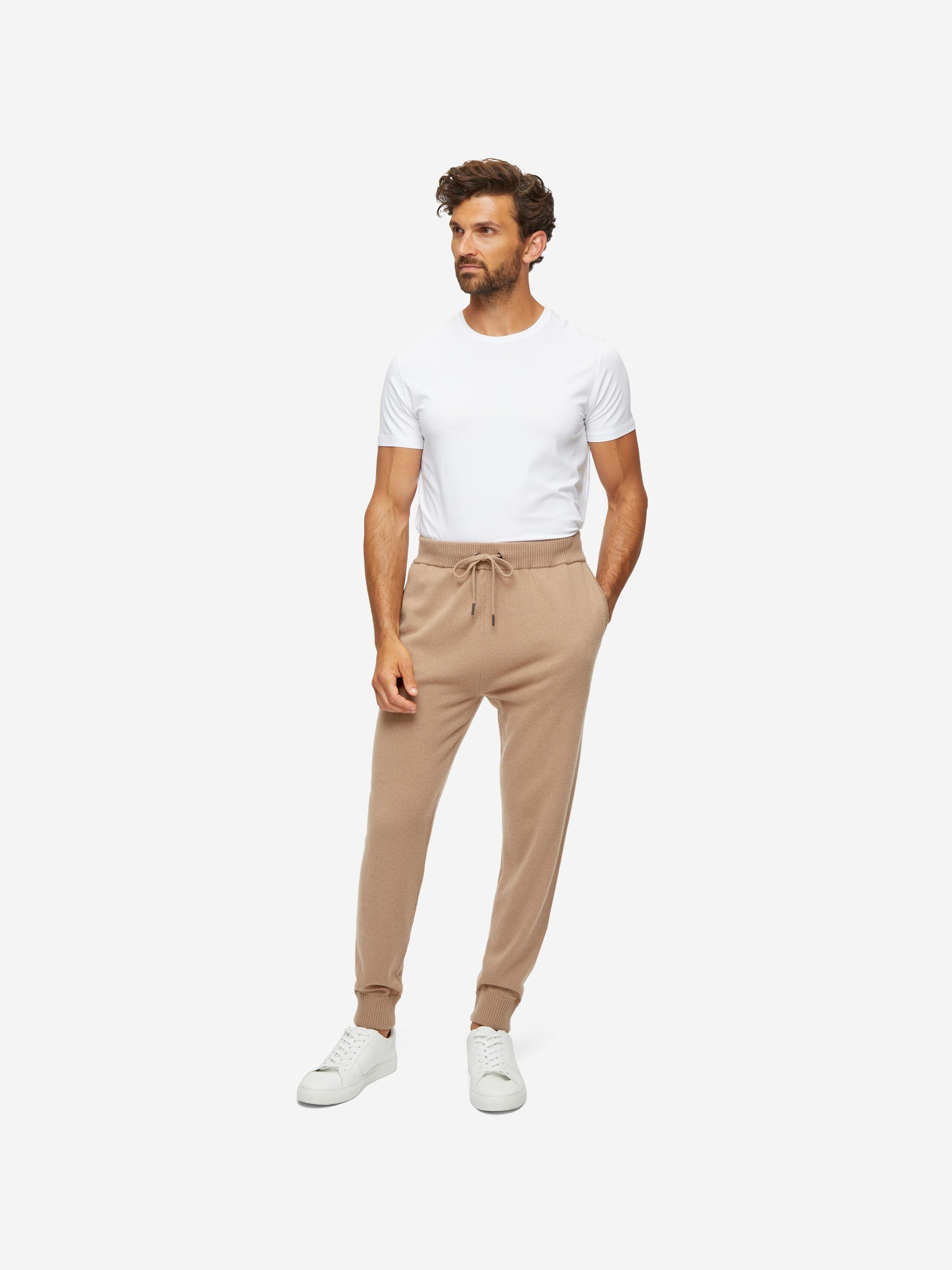 Men's Track Pants Finley Cashmere Camel