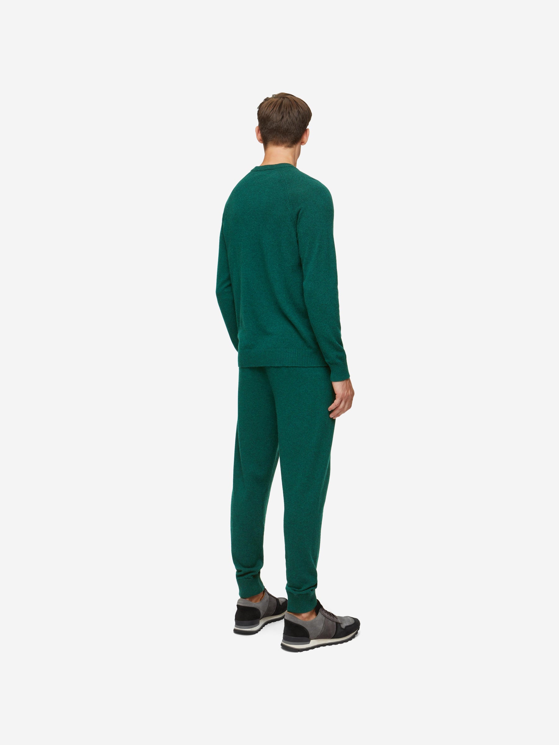 Men's Track Pants Finley Cashmere Dark Green Heather