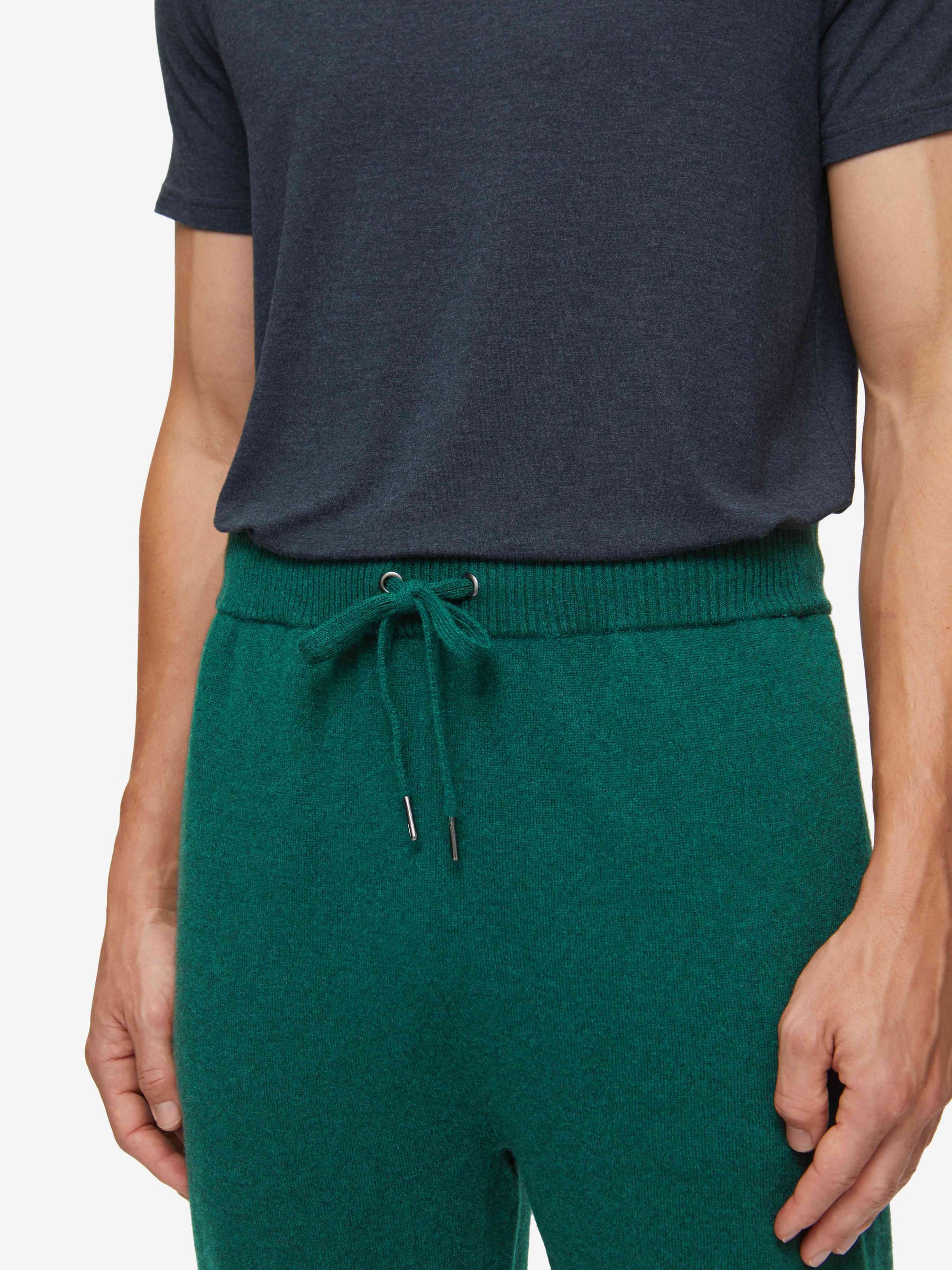 Men's Track Pants Finley Cashmere Dark Green Heather