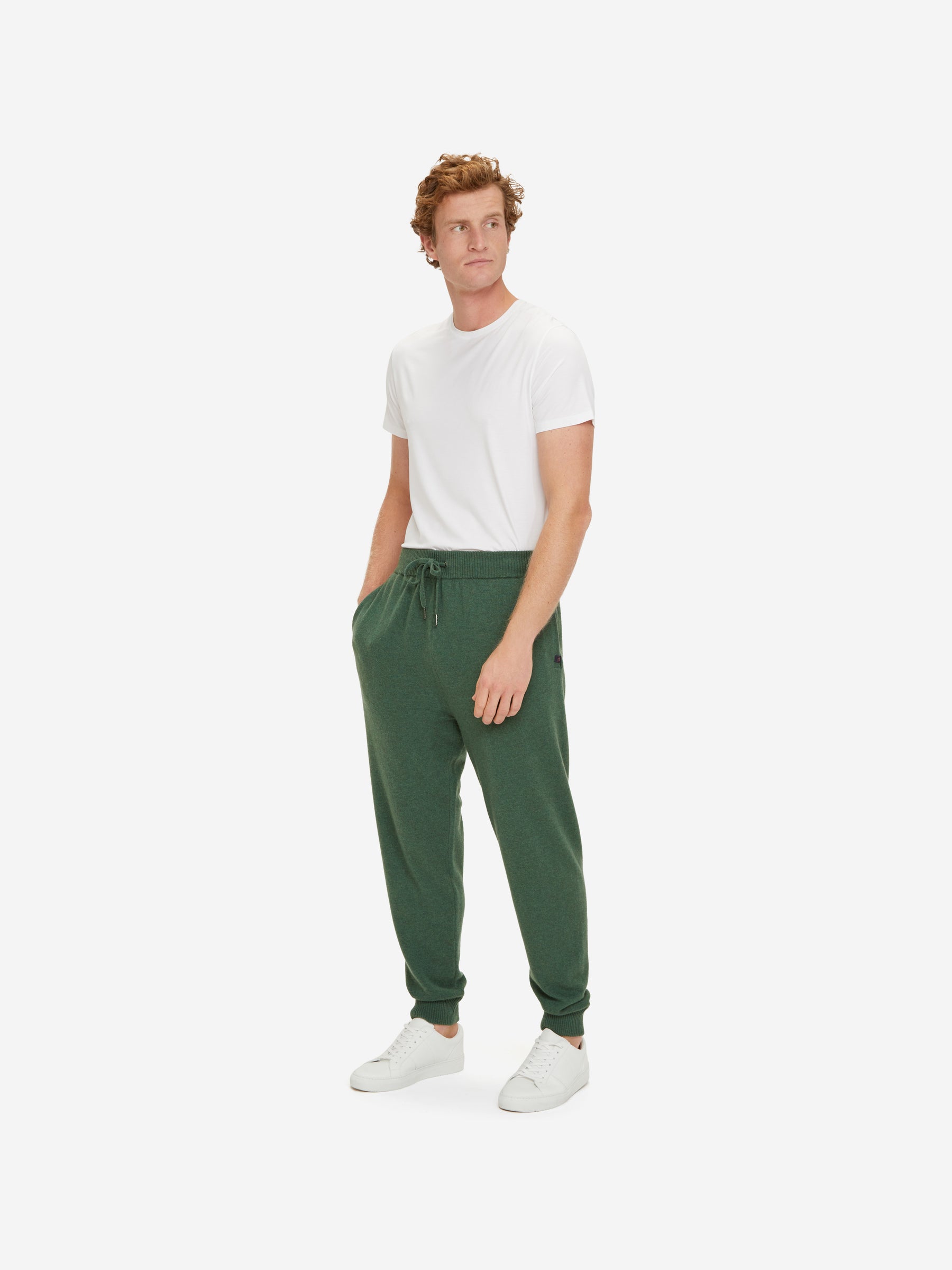 Men's Track Pants Finley Cashmere Green
