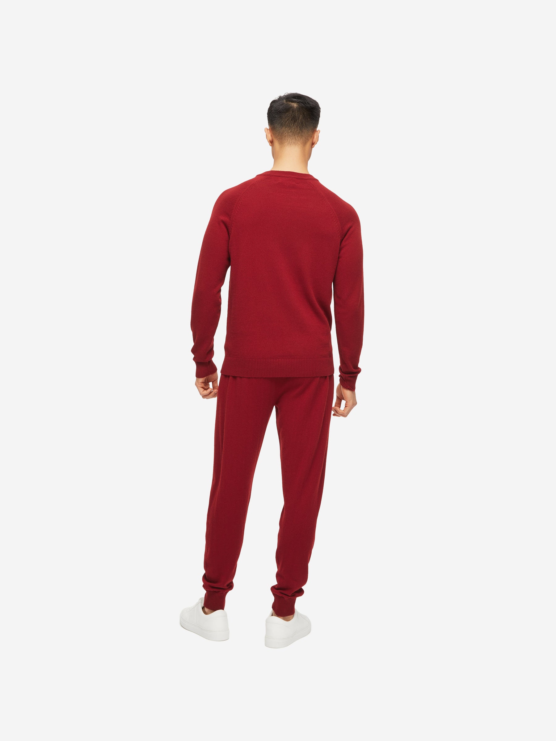 Men's Track Pants Finley Cashmere Ruby