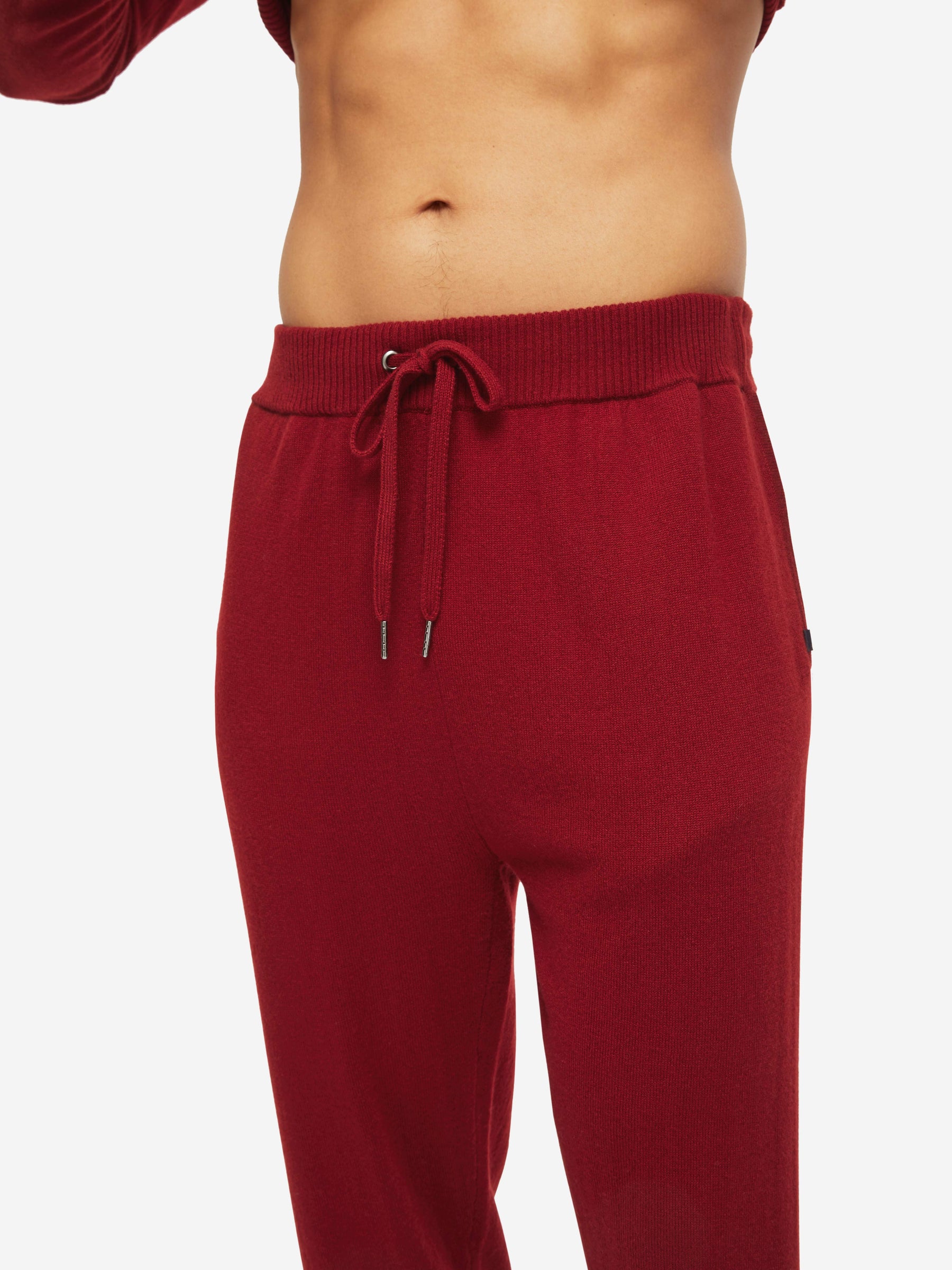 Men's Track Pants Finley Cashmere Ruby