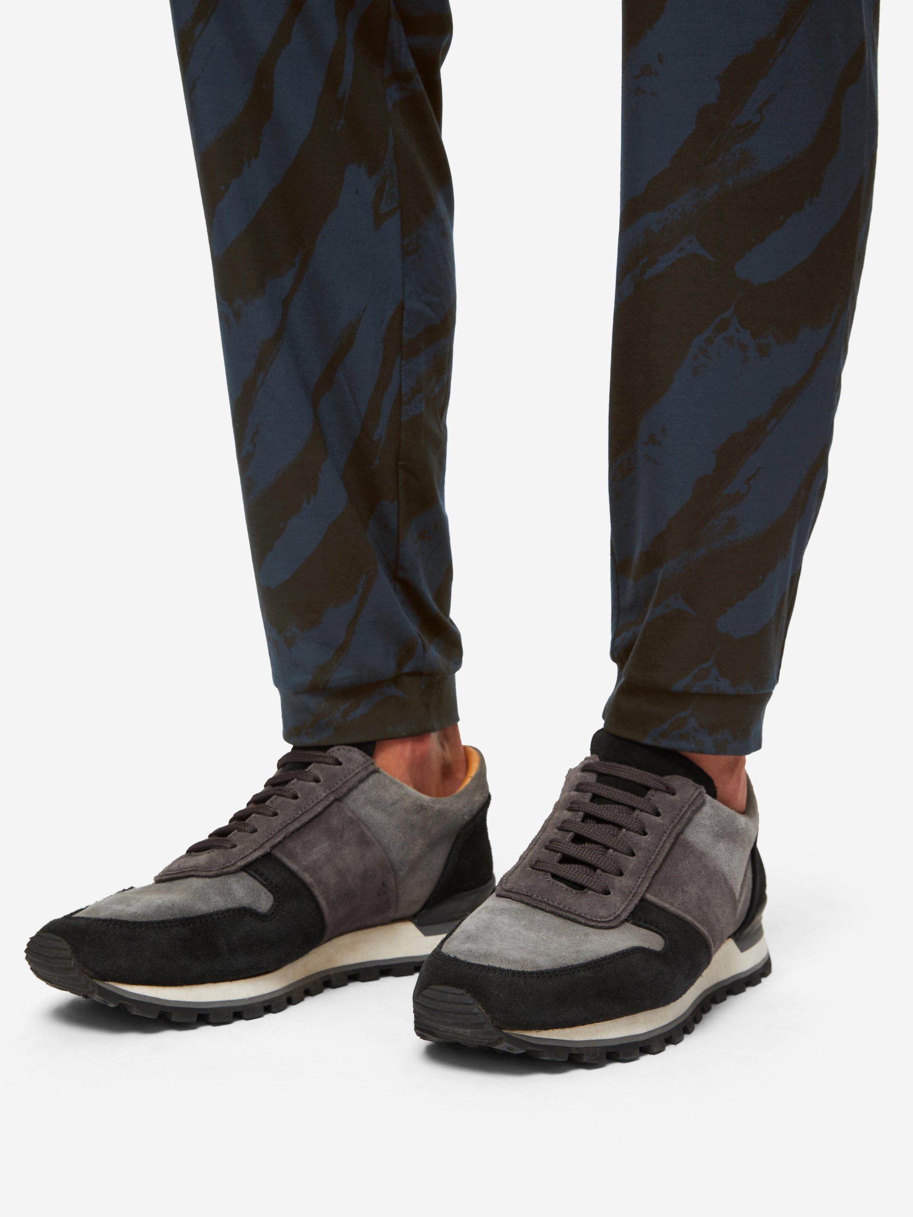 Men's Track Pants London 8 Micro Modal Navy