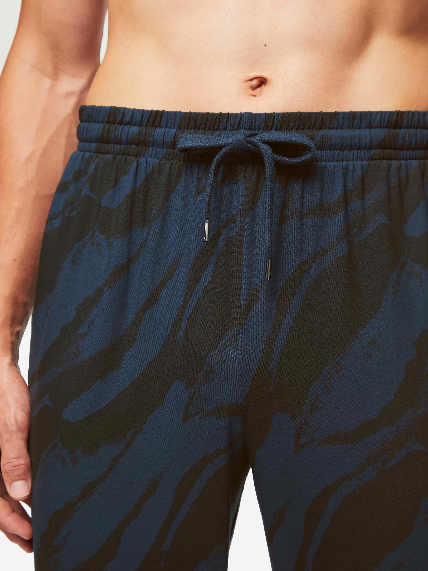 Men's Track Pants London 8 Micro Modal Navy