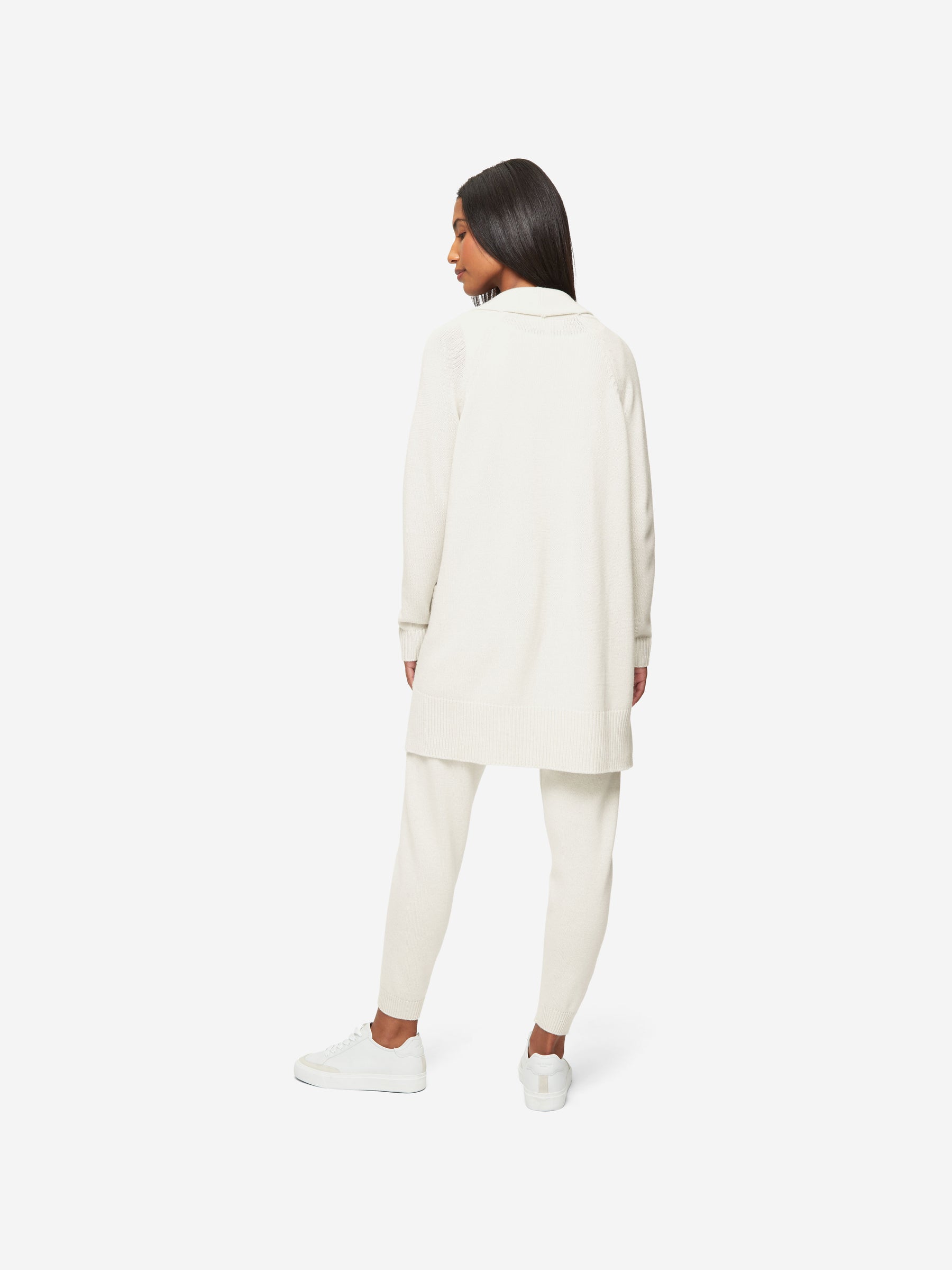 Women's Cardigan Nina Cashmere Winter White