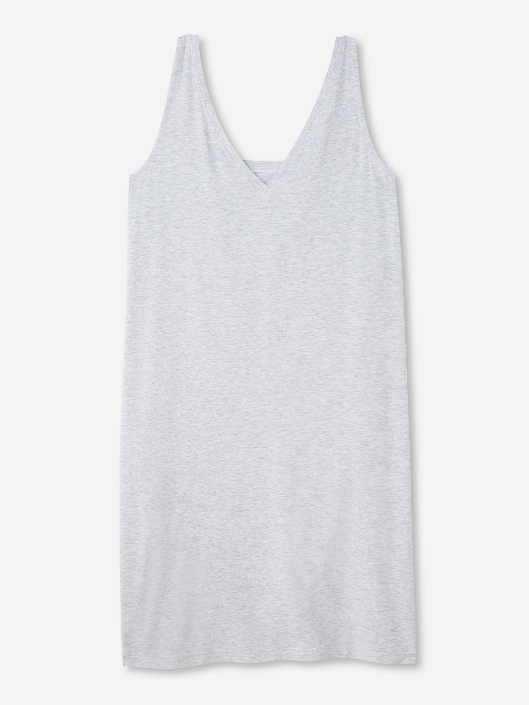 Women's Chemise Ethan Micro Modal Stretch Silver