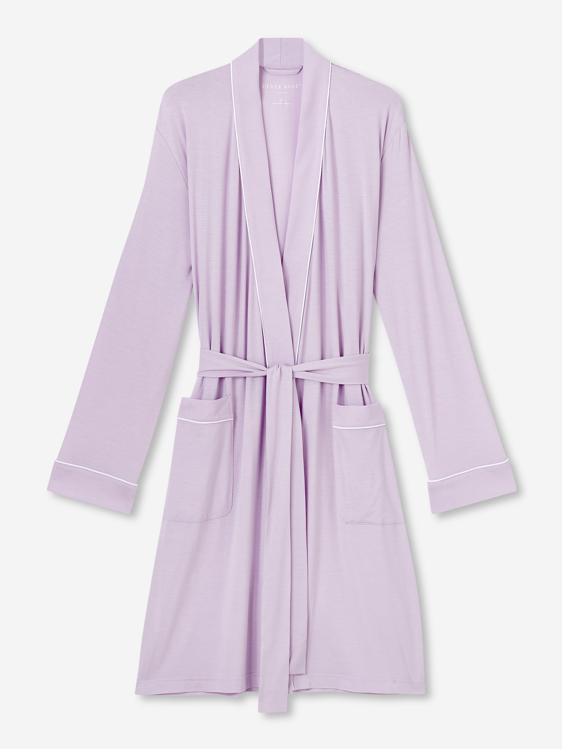 Women's Dressing Gown Lara Micro Modal Stretch Lilac