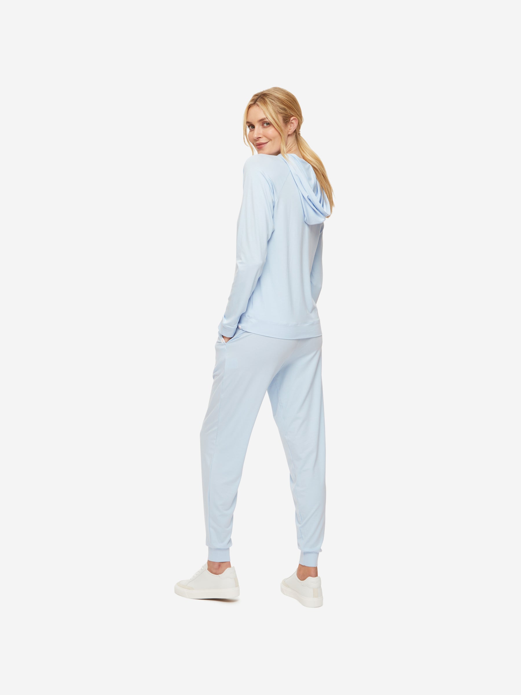 Women's Track Pants Basel Micro Modal Stretch Sky