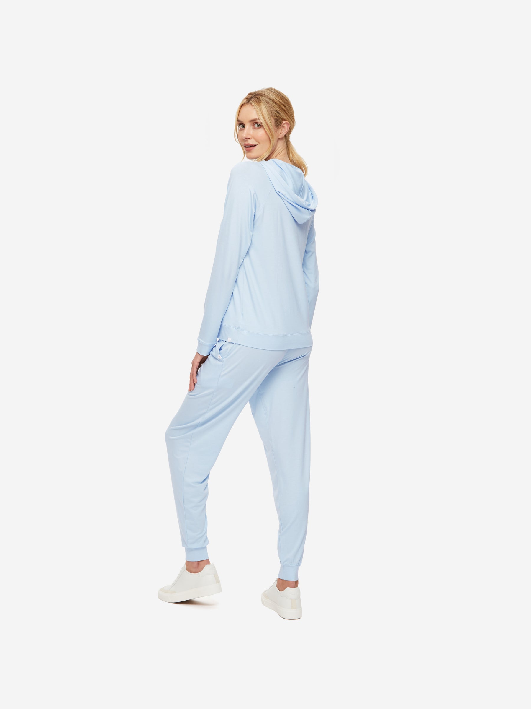Women's Pullover Hoodie Basel Micro Modal Stretch Sky