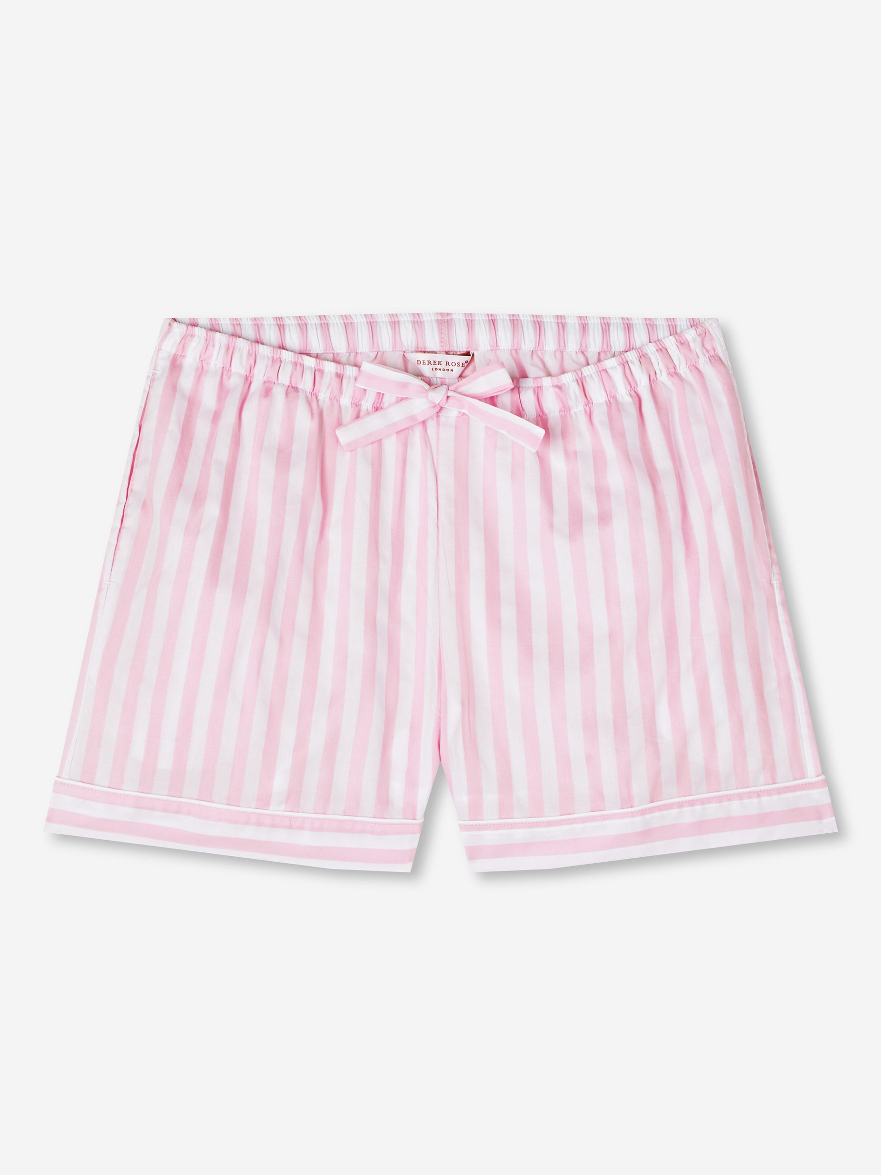 Women's Lounge Shorts Capri 20 Cotton Pink
