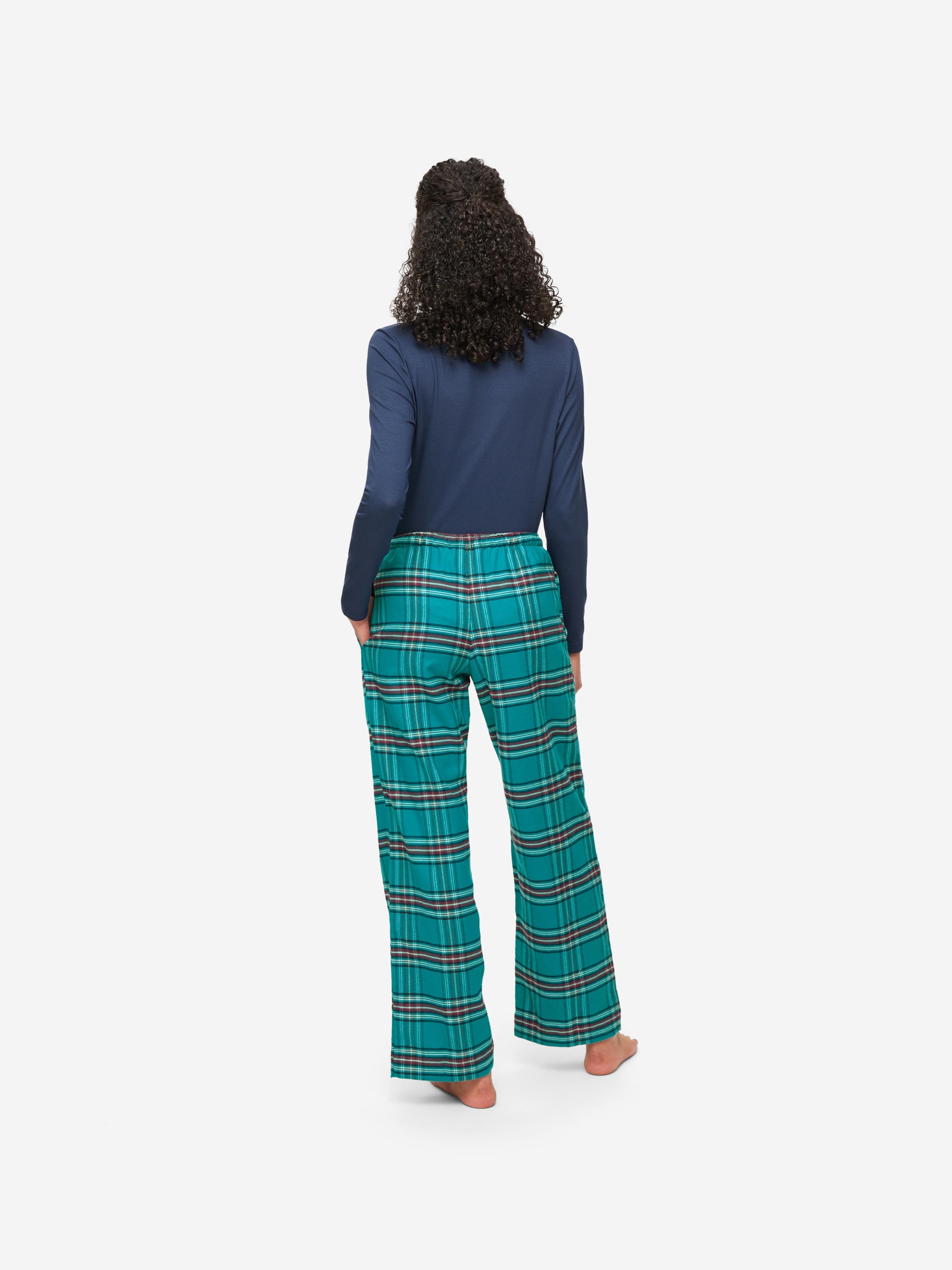 Women's Lounge Trousers Kelburn 25 Brushed Cotton Multi