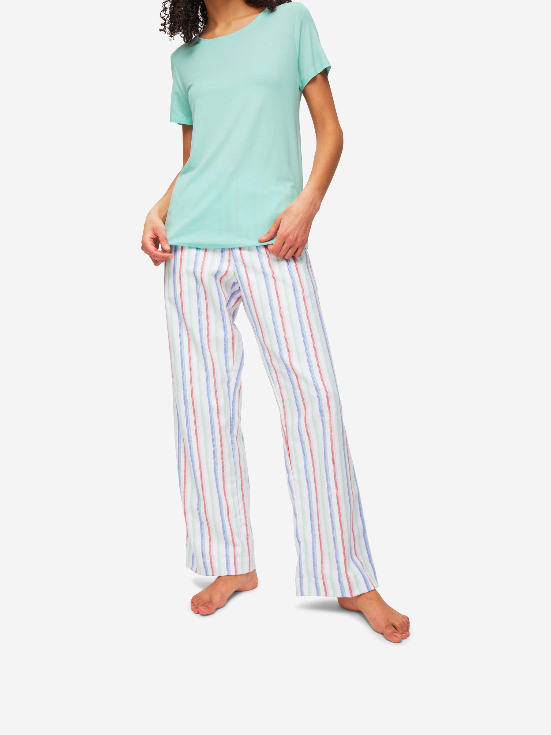 Women's Lounge Trousers Kelburn 28 Brushed Cotton Multi